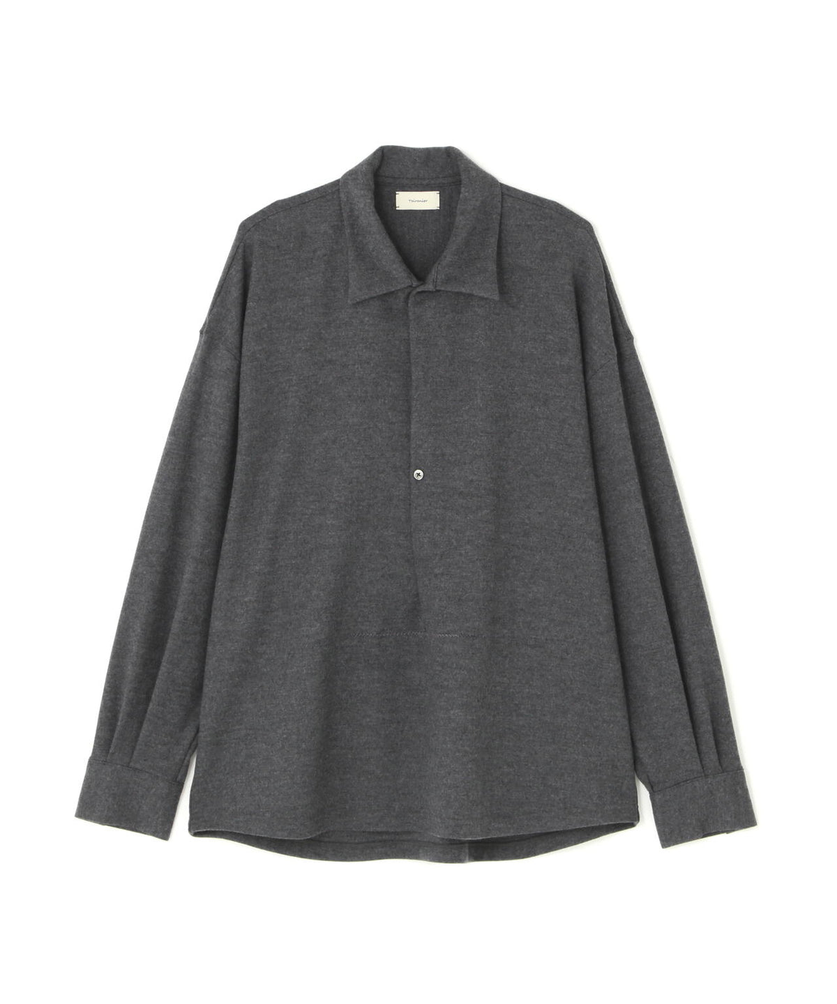 Toironier/トワロニエ/Merino Wool P/O Shirts
