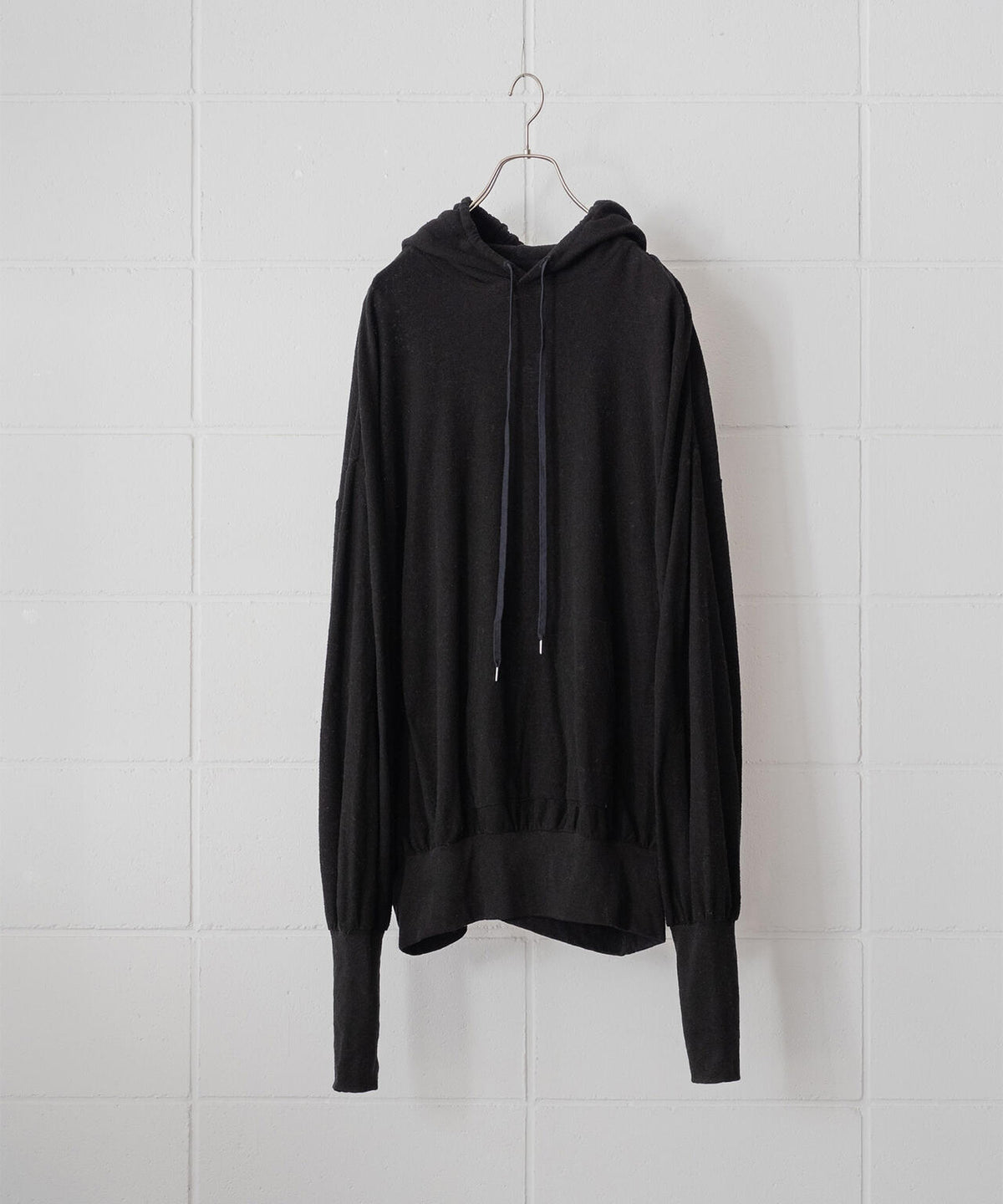 barbell object/バーベルオブジェクト/ls hoodie/bo-07c03