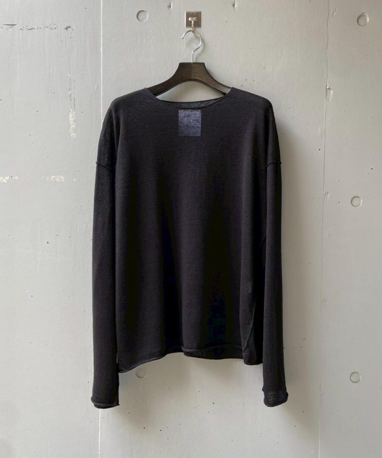 ANCELLM×GARDEN/アンセルム×ガーデン/INSIDE-CUT LINEN KNIT EX/ANC-GRD-KN01