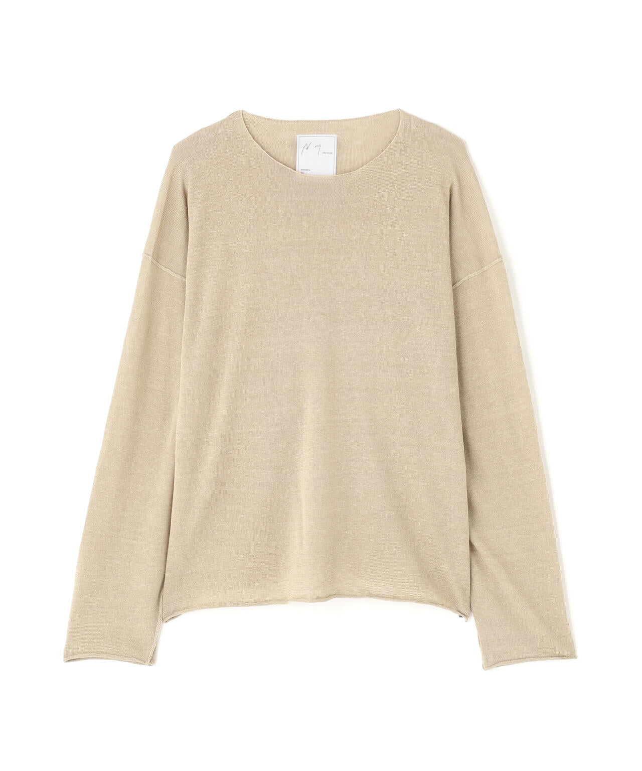 ANCELLM×GARDEN/アンセルム×ガーデン/INSIDE-CUT LINEN KNIT EX/ANC-GRD-KN01