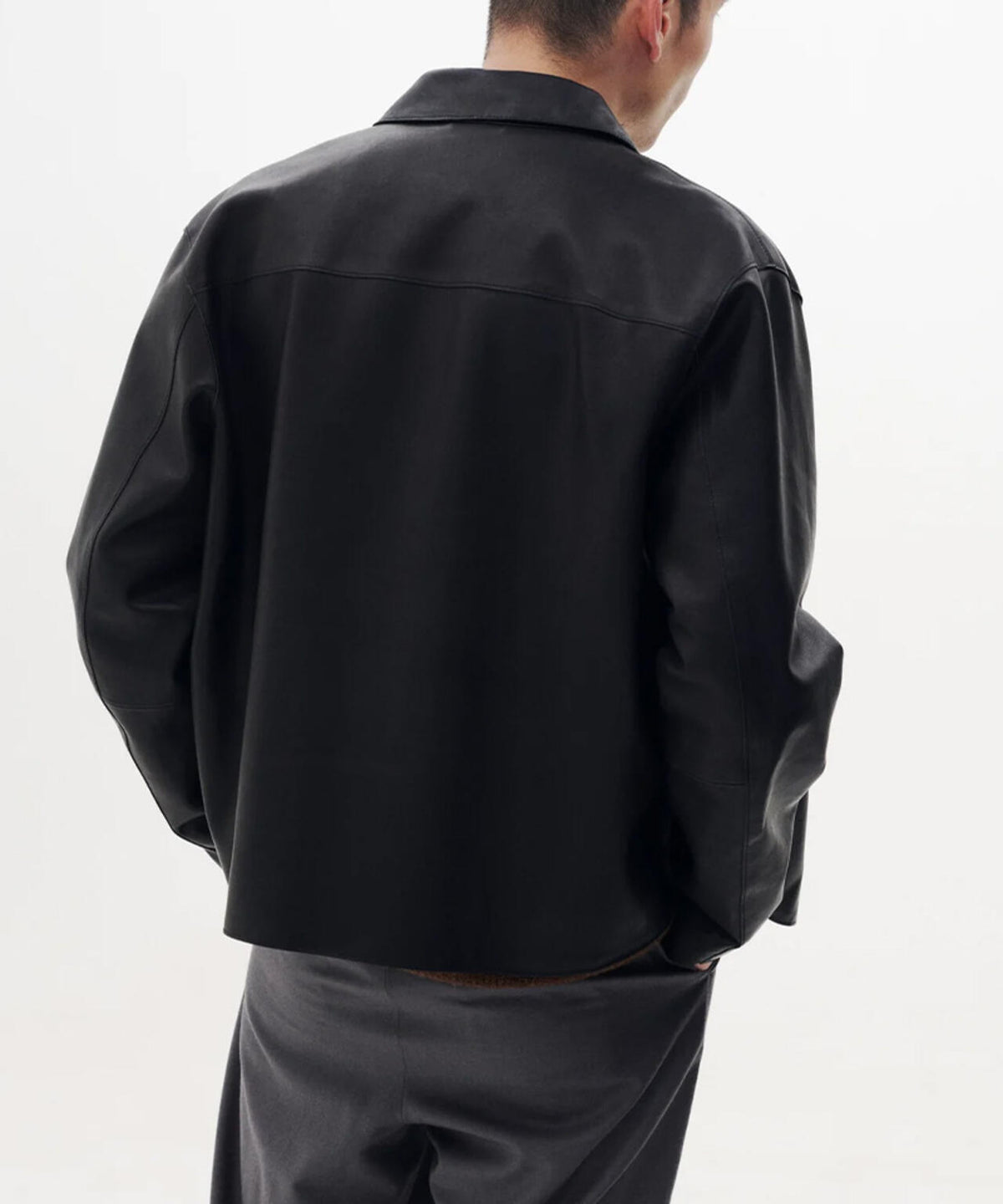 YOKE/ヨーク/Calf Nappa Leather Minimal Blouson/YK26FW01308B