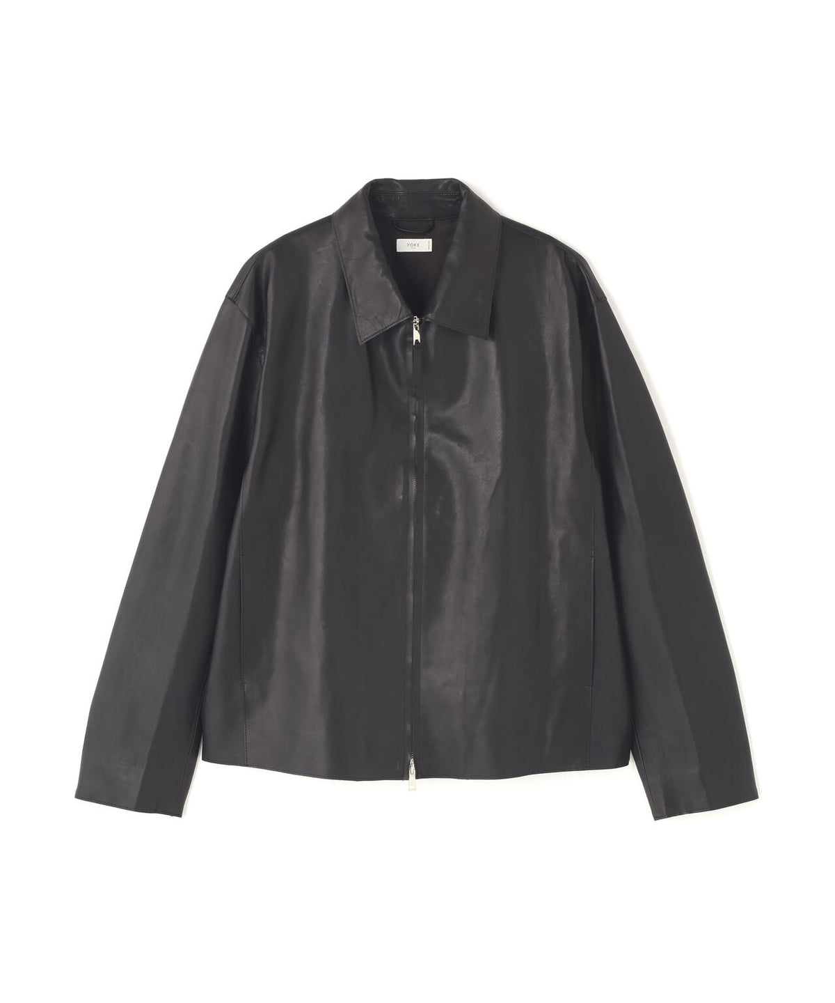 YOKE/ヨーク/Calf Nappa Leather Minimal Blouson/YK26FW01308B