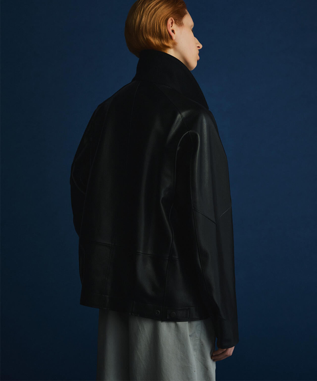 ANCELLM×GARDEN/アンセルム×ガーデン/COWHIDE ZIP UP JACKET/ANC-GRD-JK01