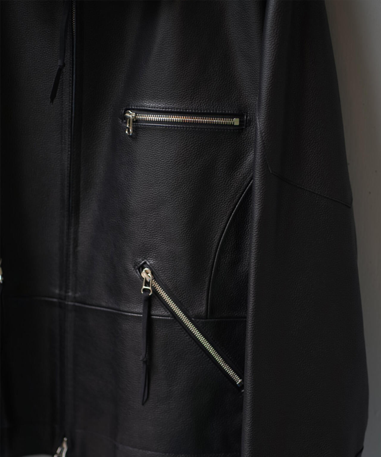 ANCELLM×GARDEN/アンセルム×ガーデン/COWHIDE ZIP UP JACKET/ANC-GRD-JK01
