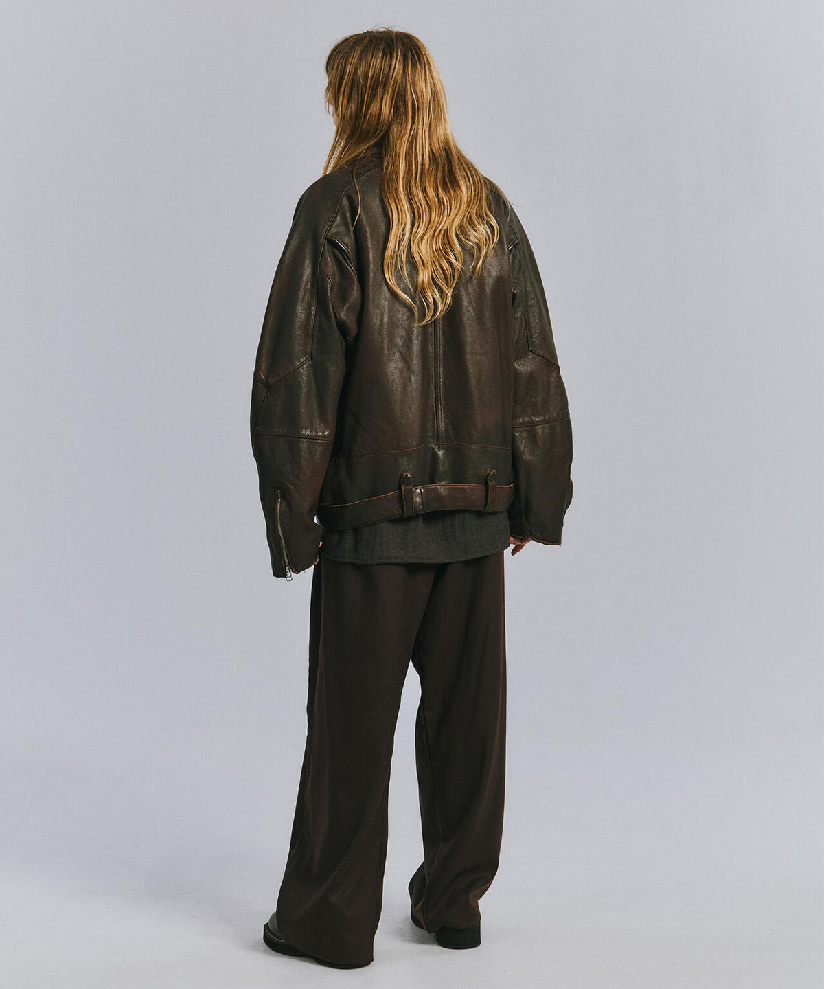 ANCELLM/アンセルム/AGING H.L BELTED JACKET/ANC-JK86