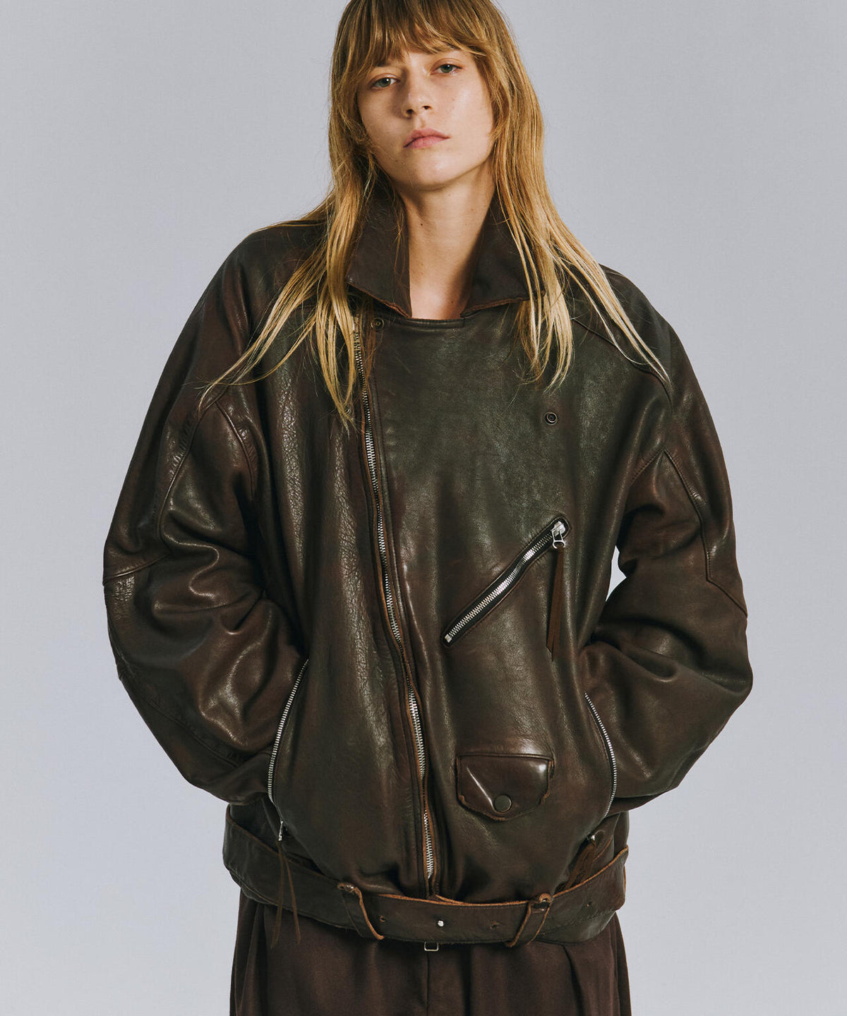 ANCELLM/アンセルム/AGING H.L BELTED JACKET/ANC-JK86