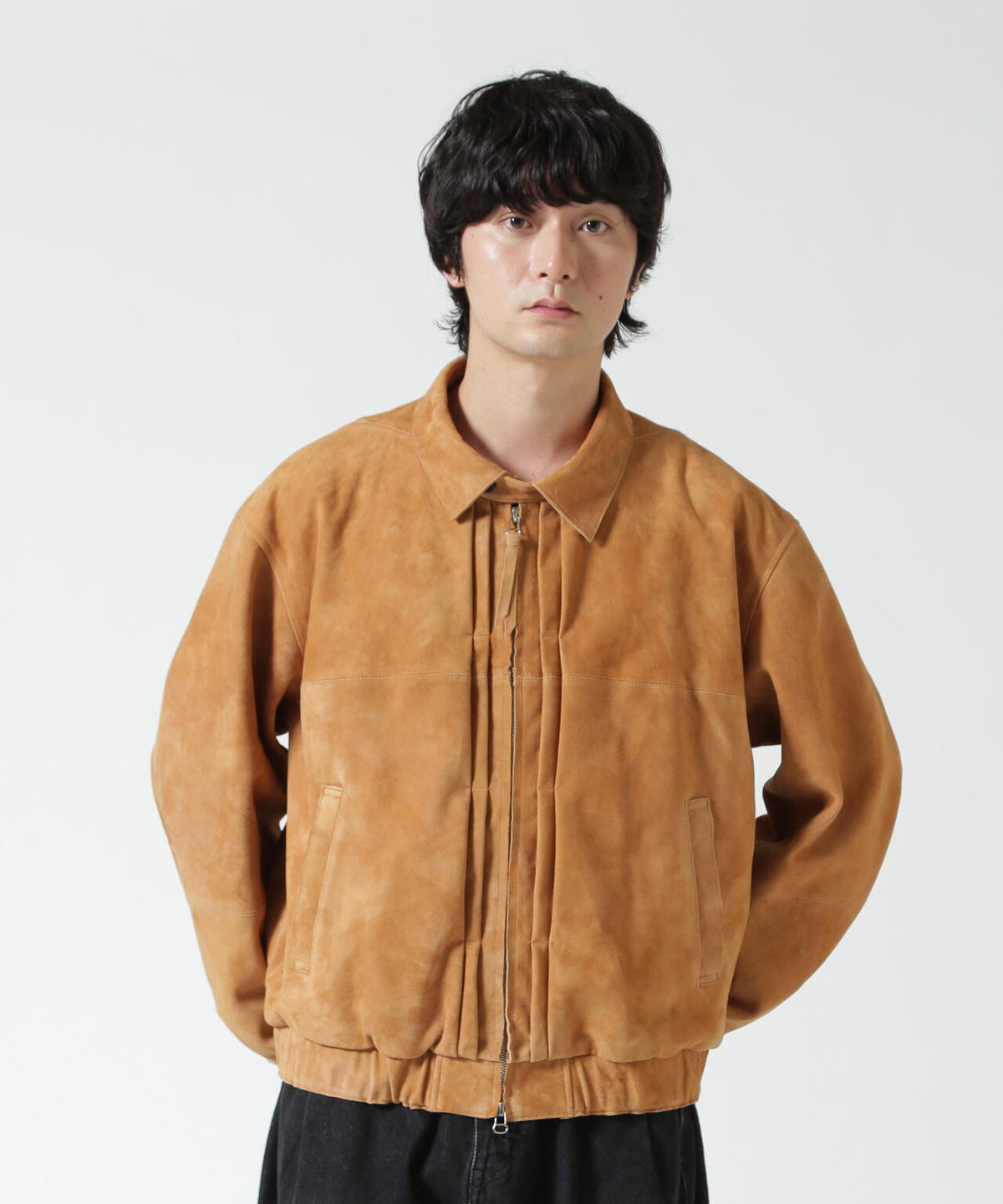 ANCELLM/アンセルム/GEEP TUCK JACKET/ANC-JK87-A