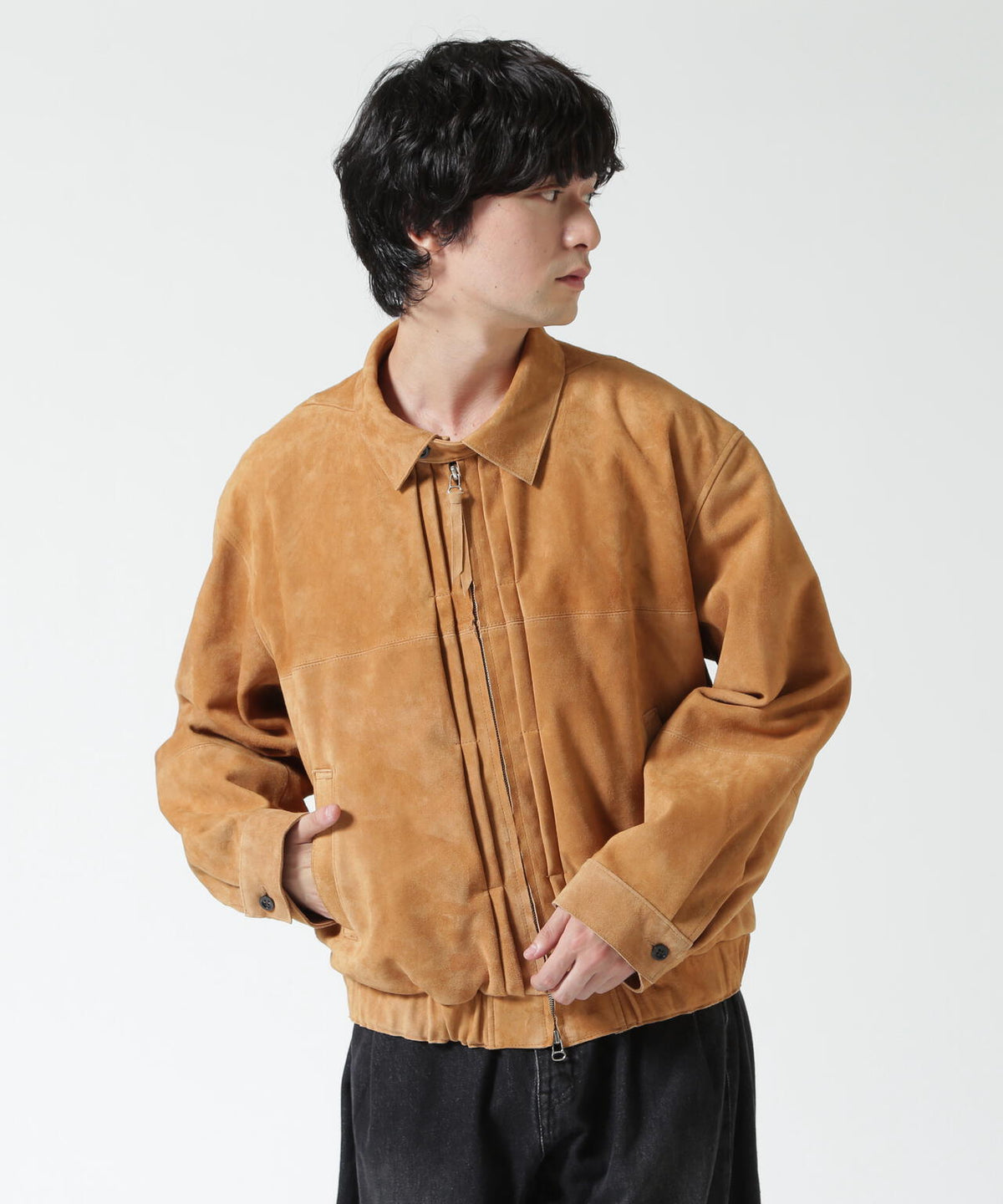 ANCELLM/アンセルム/GEEP TUCK JACKET/ANC-JK87-A
