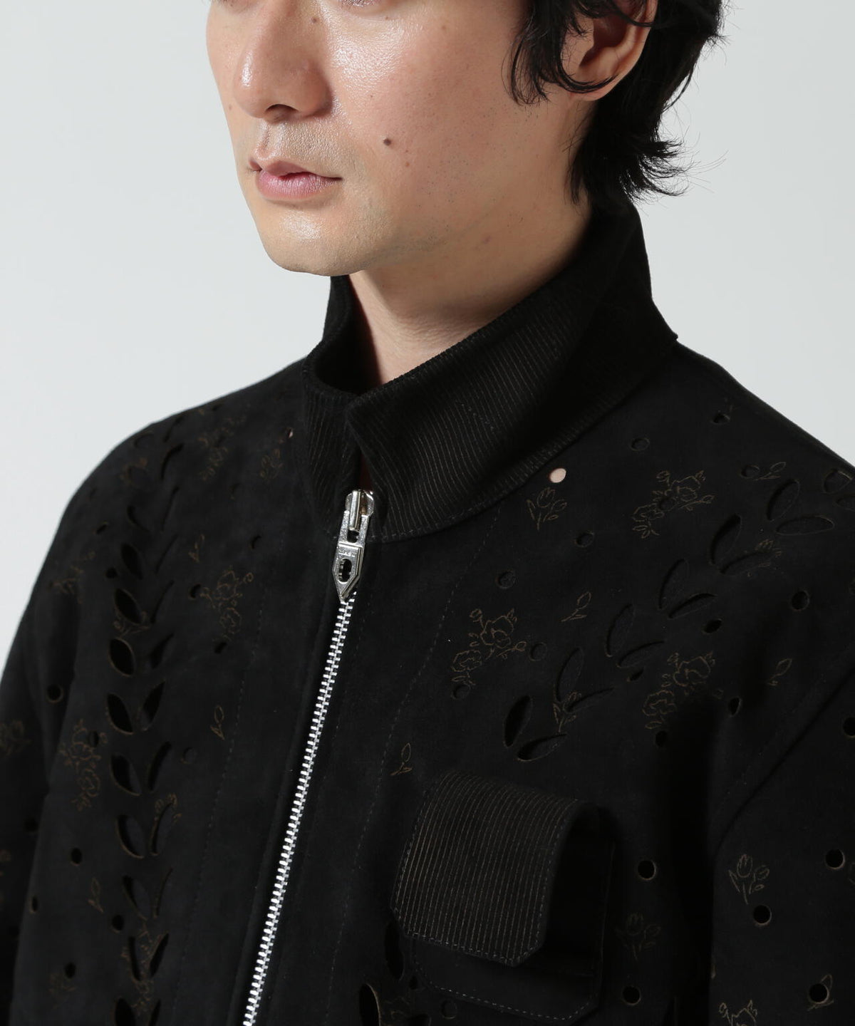 MASU/エムエーエスユー/IVY HOLE LEATHER FLIGHT JACKET/M26H9BL005
