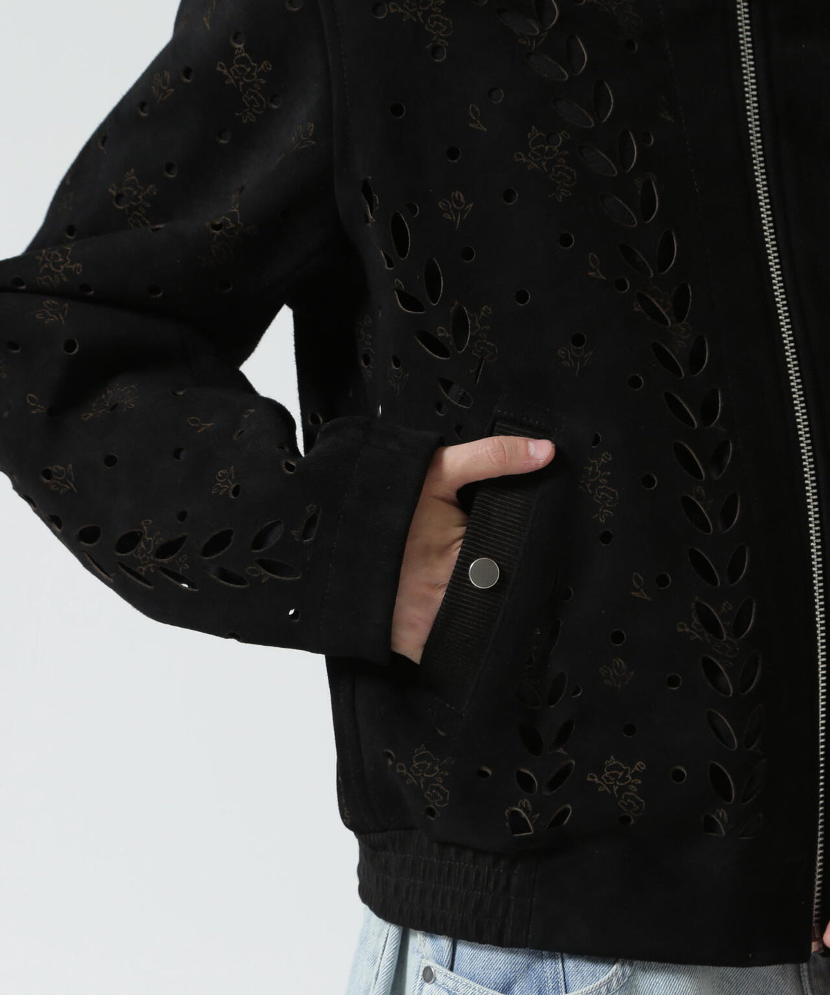 MASU/エムエーエスユー/IVY HOLE LEATHER FLIGHT JACKET/M26H9BL005
