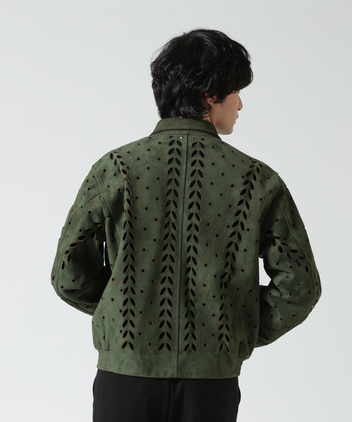 MASU/エムエーエスユー/IVY HOLE LEATHER FLIGHT JACKET/M26H9BL005