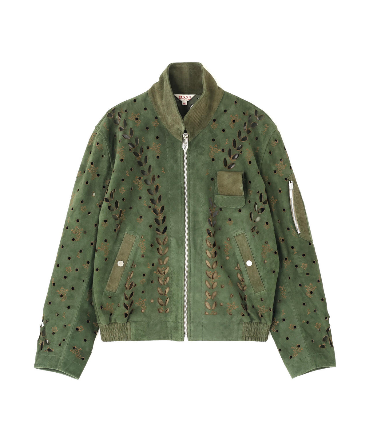 MASU/エムエーエスユー/IVY HOLE LEATHER FLIGHT JACKET/M26H9BL005