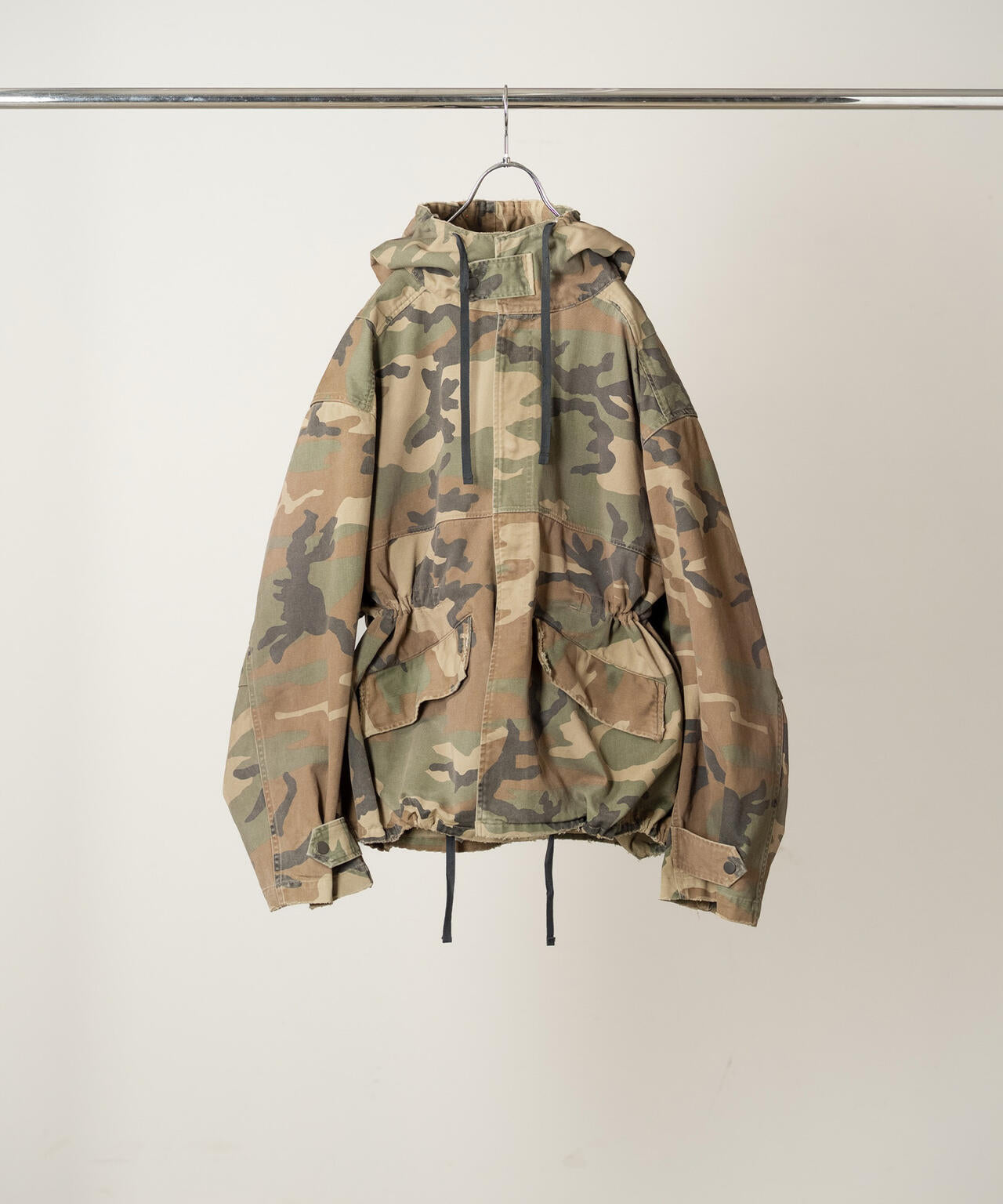 ANCELLM/アンセルム/CAMO OVER HOODIE/ANC-SH111