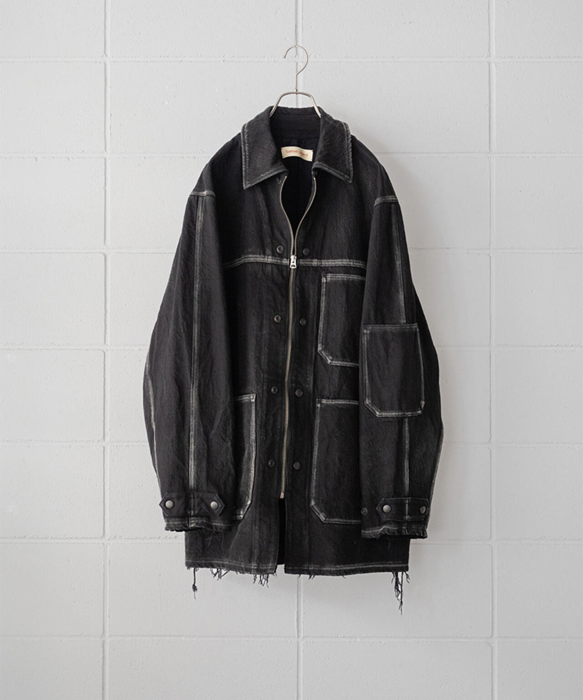 barbell object/バーベルオブジェクト/denim coverall-ag/bo-07a01ag
