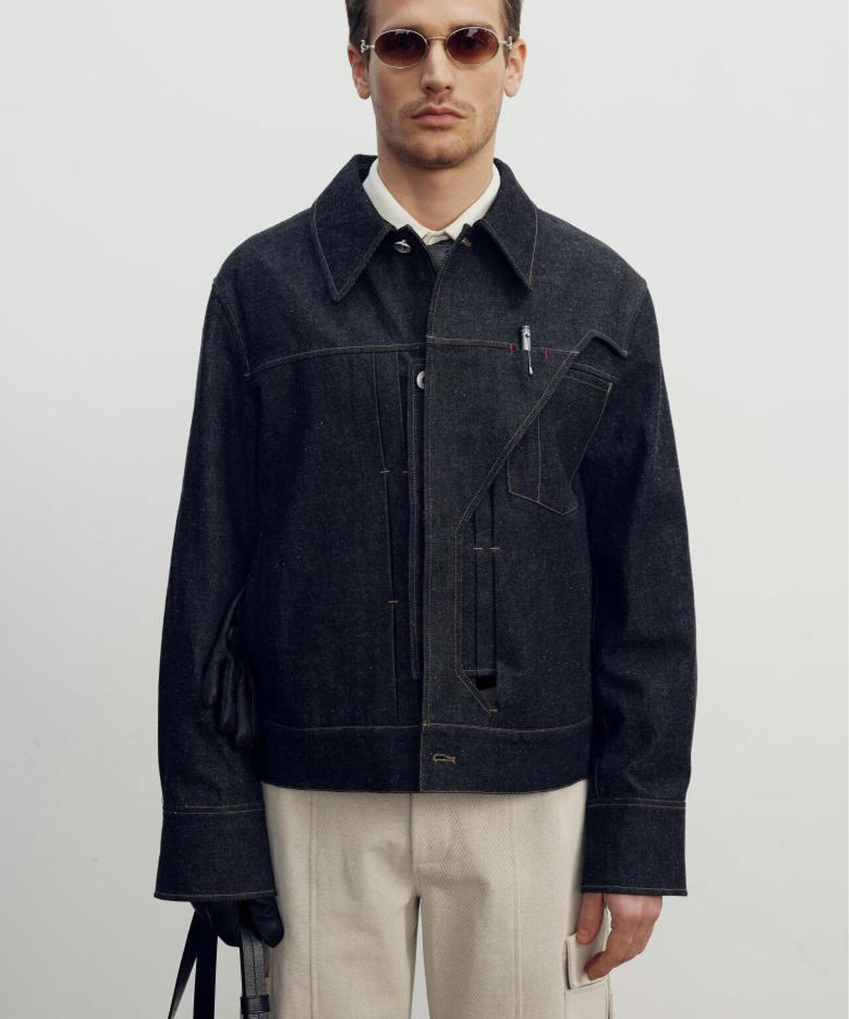 NULLUS/ヌルス/DECONSTRUCTED T-1 JACKET/NUAW26JAC004-BLK