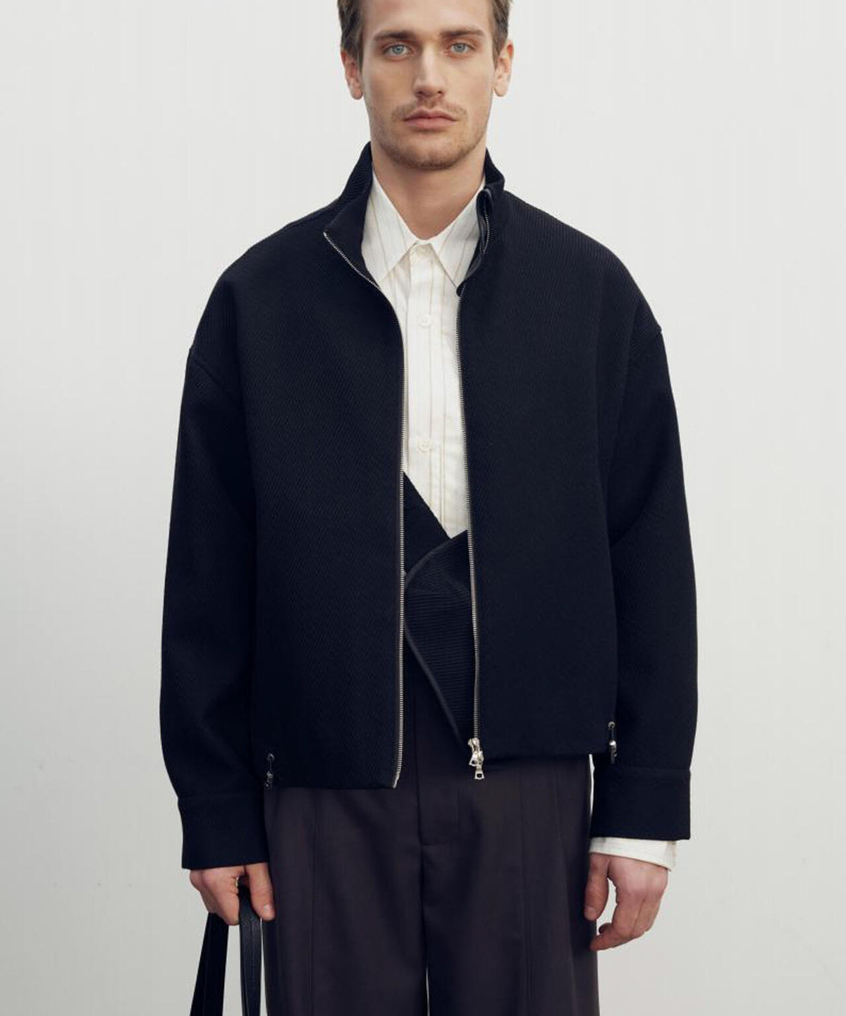 NULLUS/ヌルス/MESSENGER JACKET/NUAW26JAC010-BLK