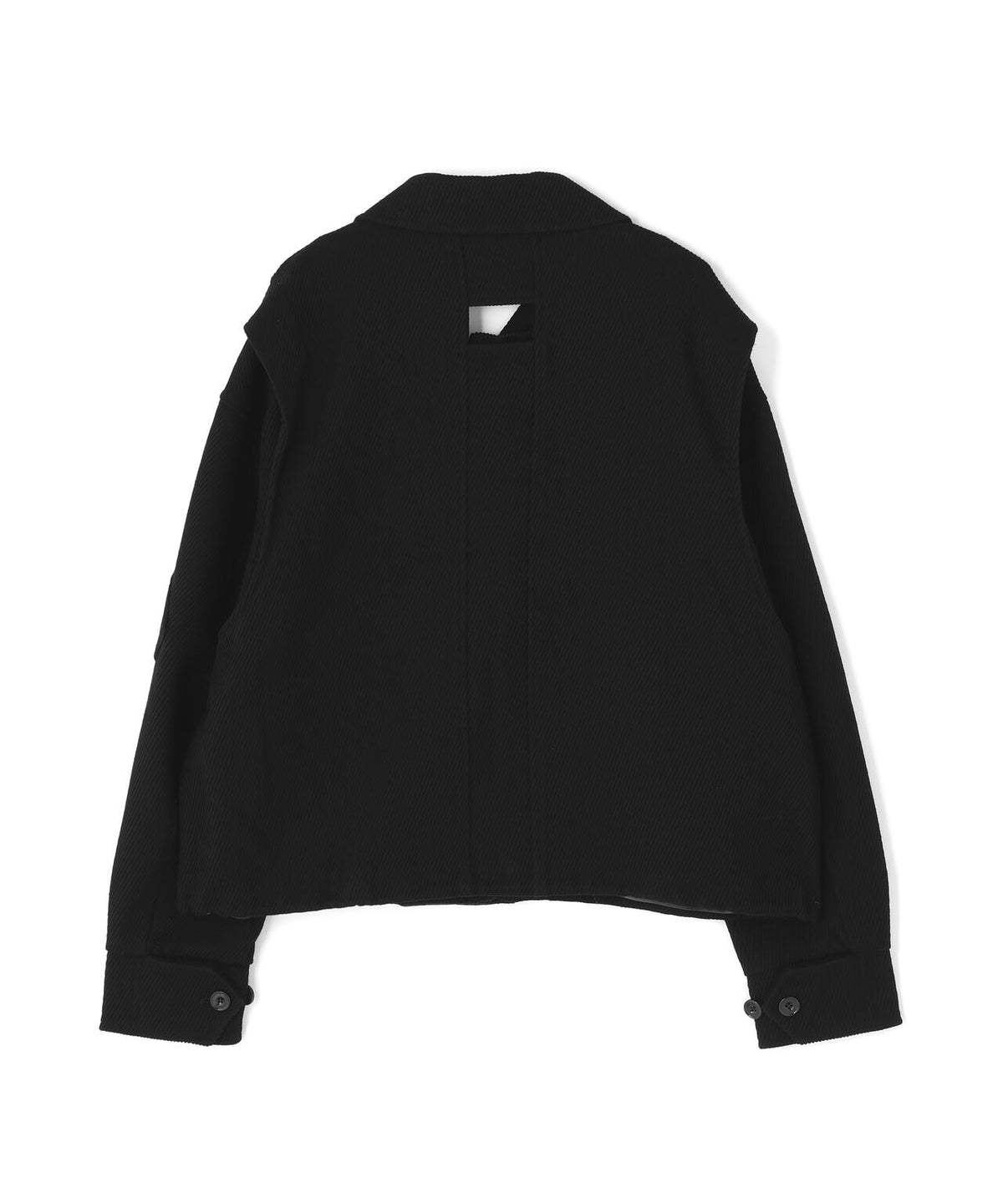 NULLUS/ヌルス/LAYERED PLACKET MK3/NUAW26JAC006-BLK