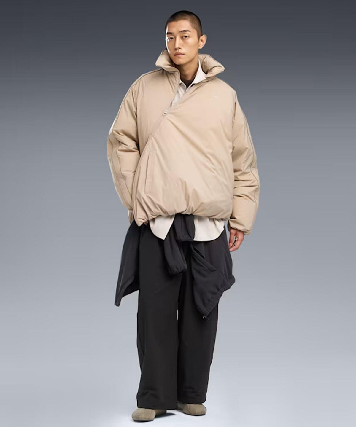 PROJECT PUMA PLUS./プロジェクト プーマ プラス/MATT TAFFETA PADDED JACKET