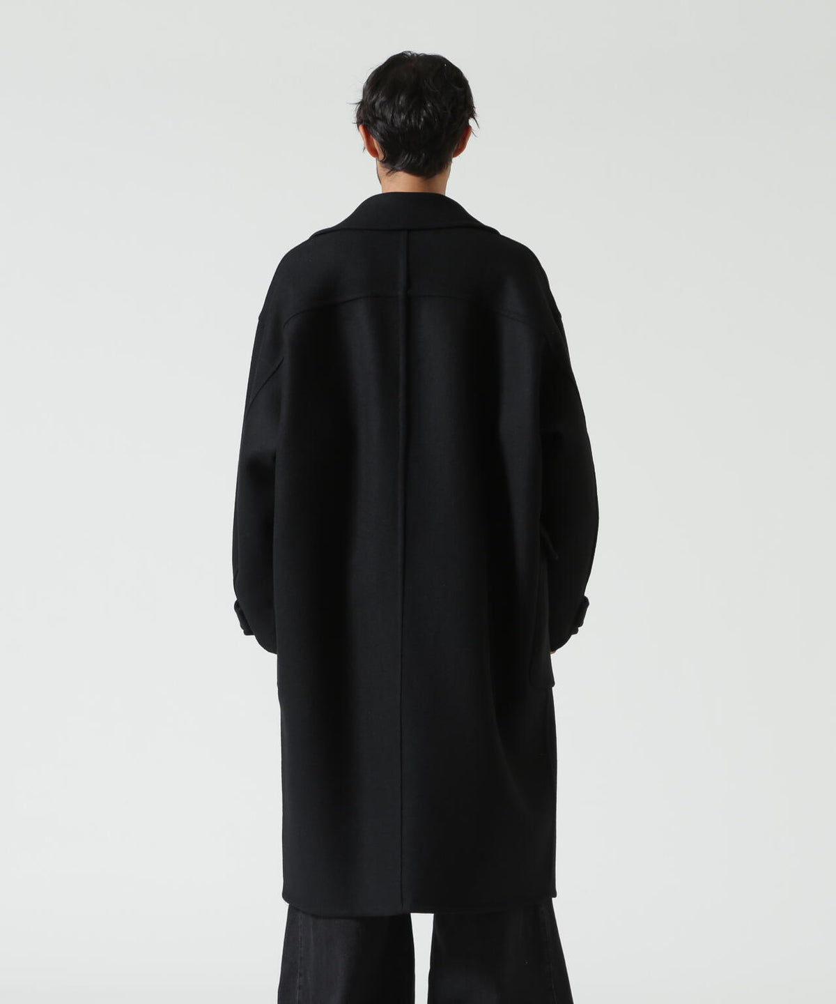 YOKE/ヨーク/Wool Cashmere Double Breasted Rever Coat/YK26FW01317C
