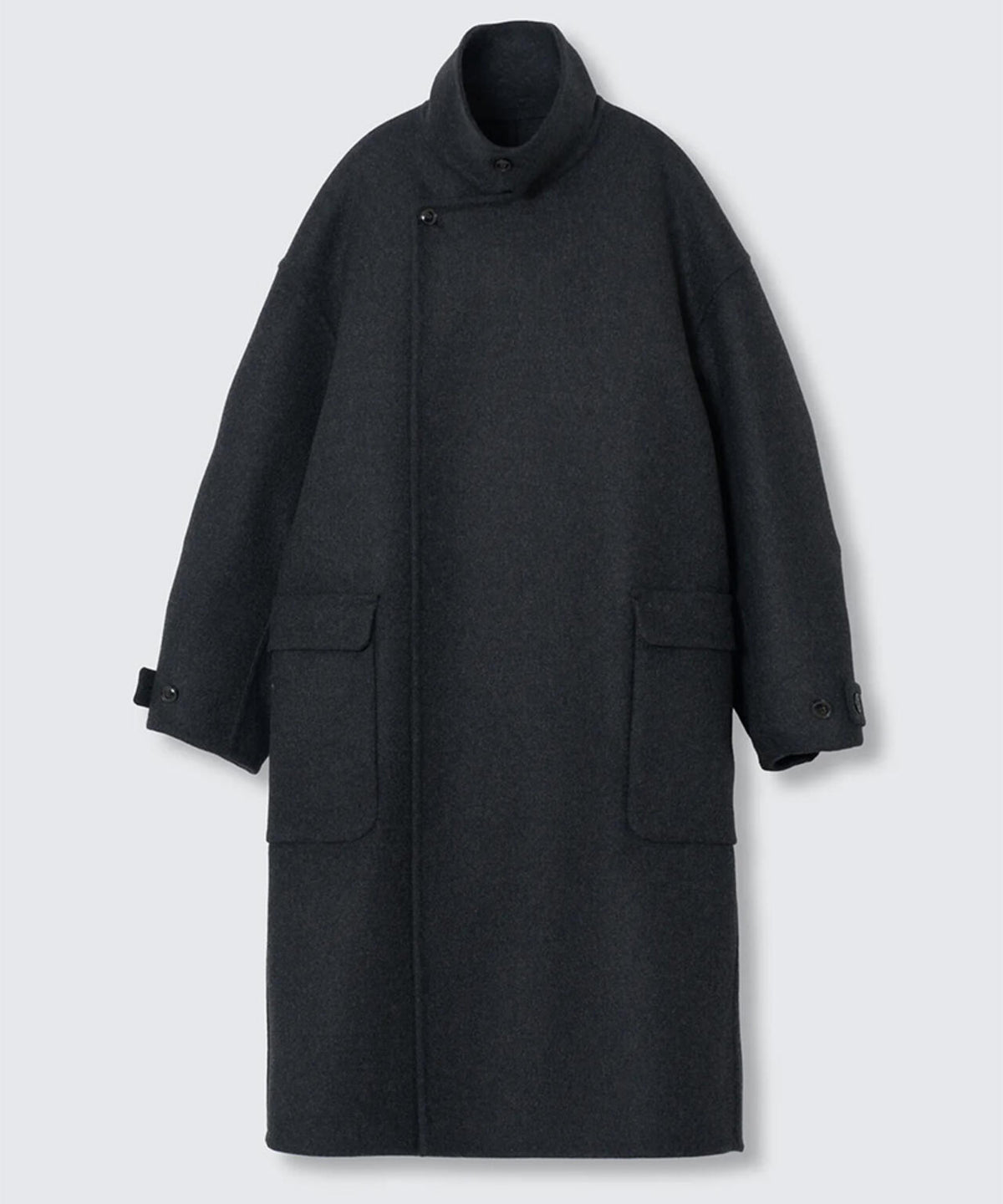 YOKE/ヨーク/Wool Cashmere Double Breasted Rever Coat/YK26FW01317C