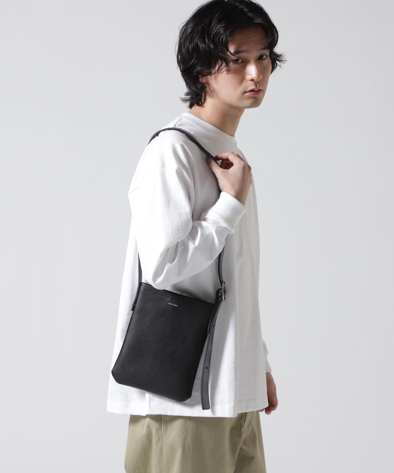 Hender Scheme/エンダースキーマ/one side belt bag small