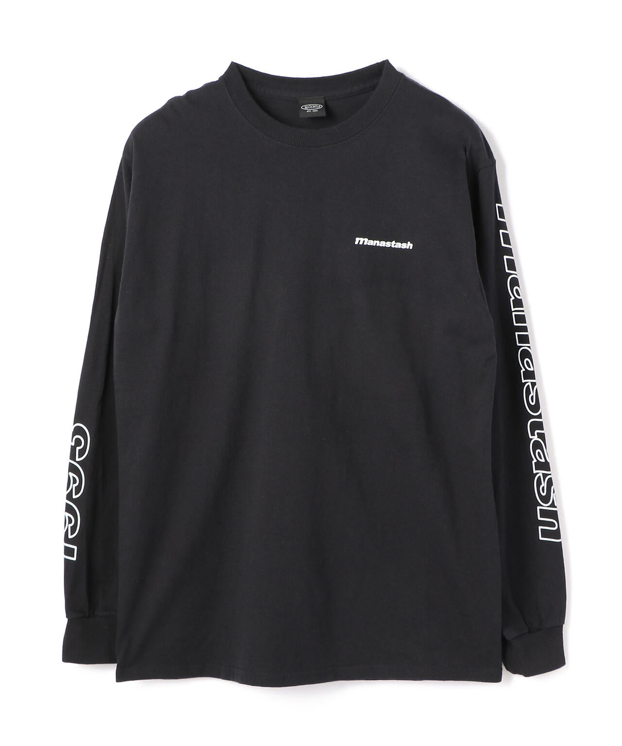 MANASTASH/マナスタッシュ/90s SleeveLogo L/S T-Shrits/袖ロゴロングスリーブTシャツ