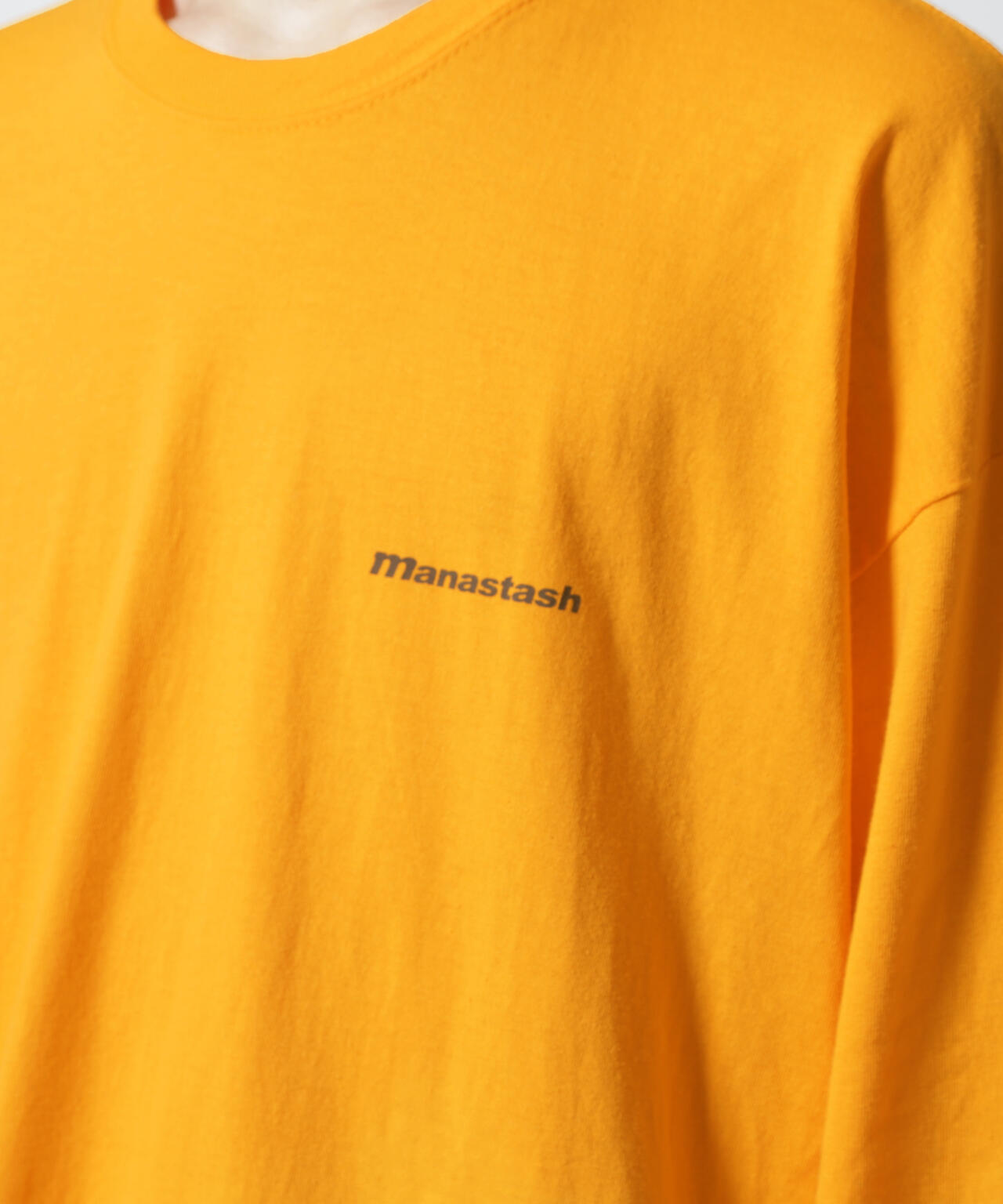 MANASTASH/マナスタッシュ/90s SleeveLogo L/S T-Shrits/袖ロゴロングスリーブTシャツ