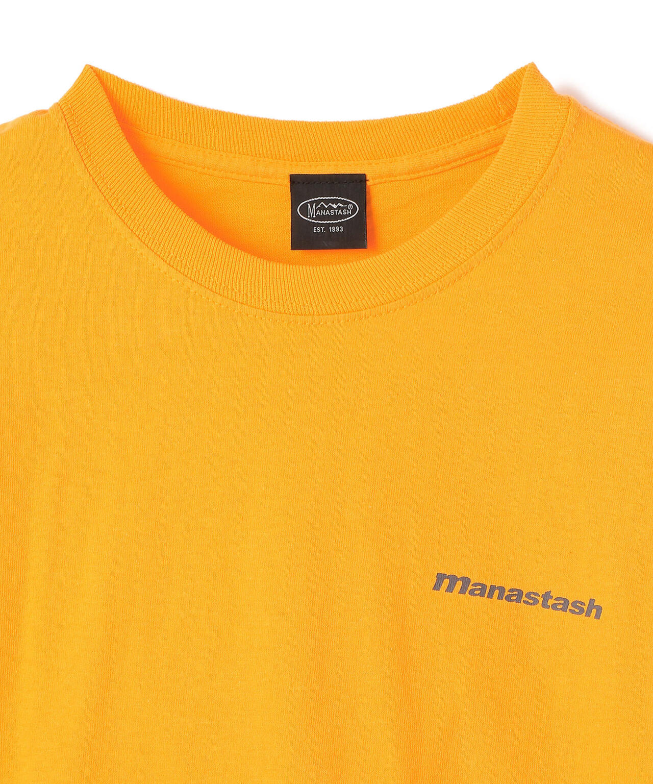 MANASTASH/マナスタッシュ/90s SleeveLogo L/S T-Shrits/袖ロゴロングスリーブTシャツ