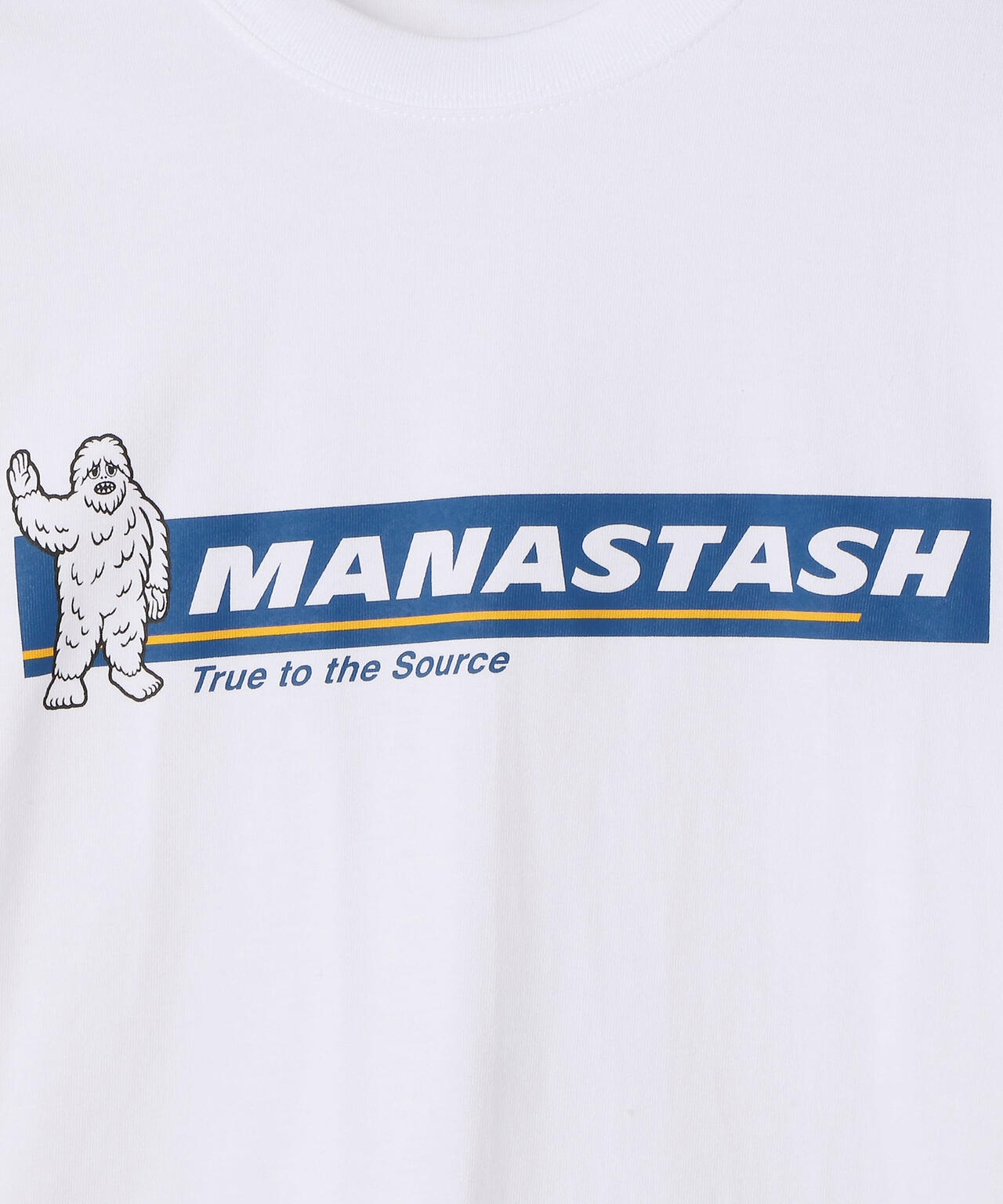 MANASTASH/マナスタッシュ/YETI L/S T-Shirts/グラフィックプリントロングスリーブTシャツ