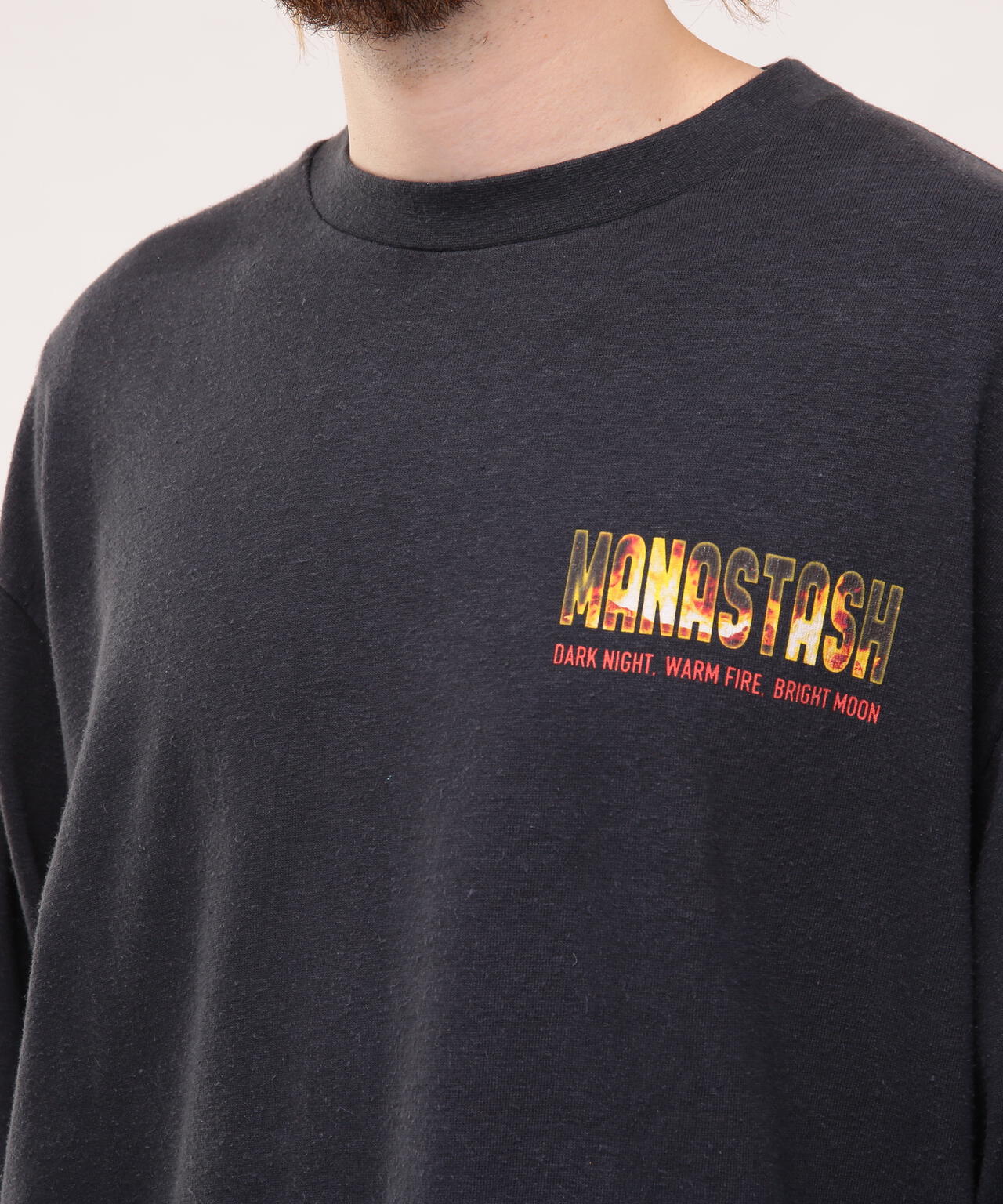 MANASTASH/マナスタッシュ/HEMP L/S TEE DARK NIGHT