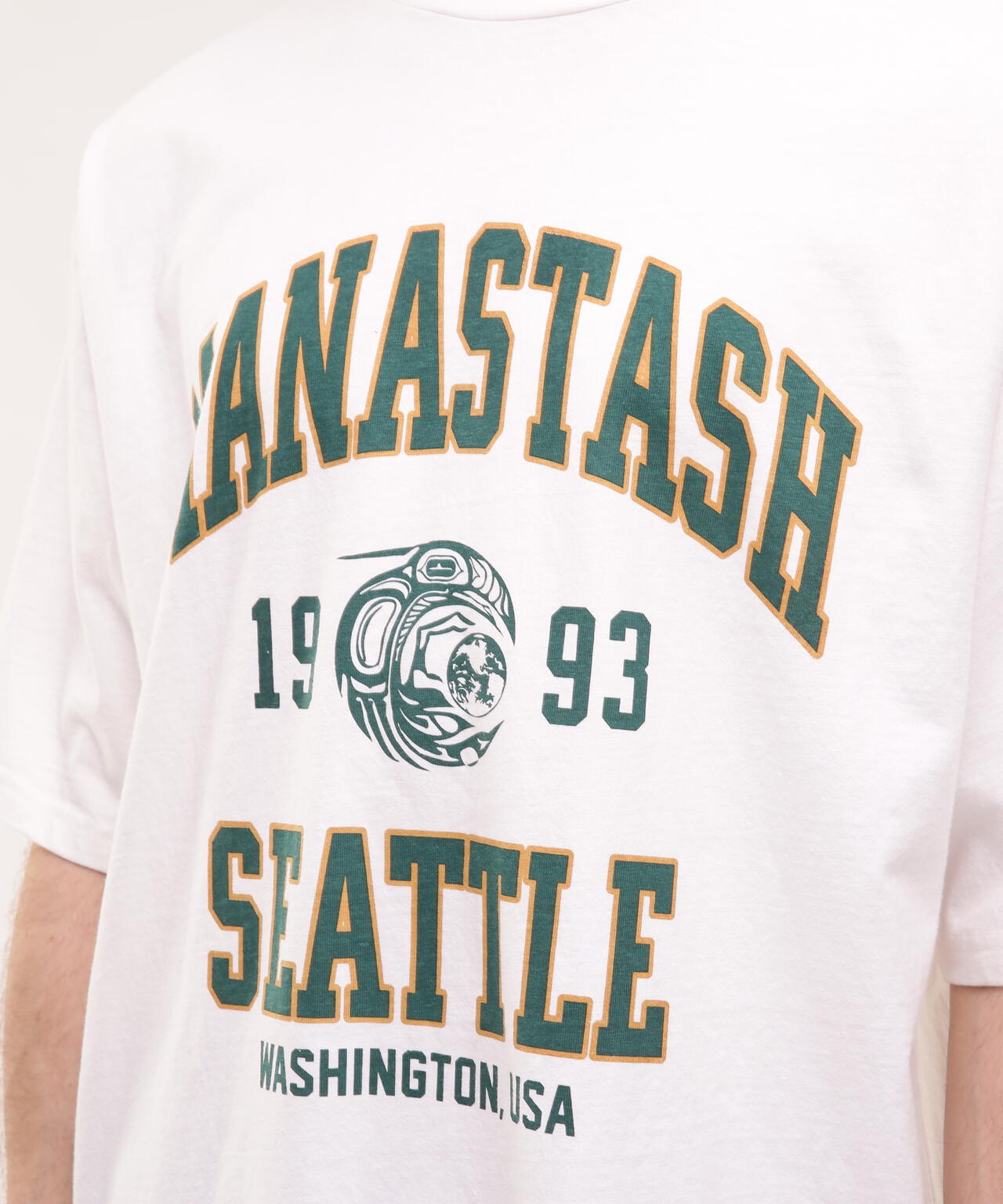 MANASTASH/マナスタッシュ/RE:CTN TEE 1993 COLLEGE