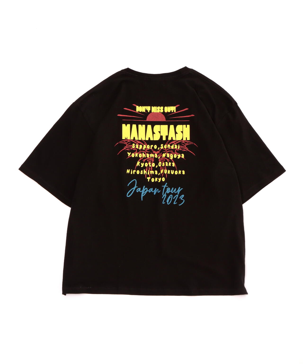 MANASTASH/マナスタッシュ/tour tee/ツアーTシャツ
