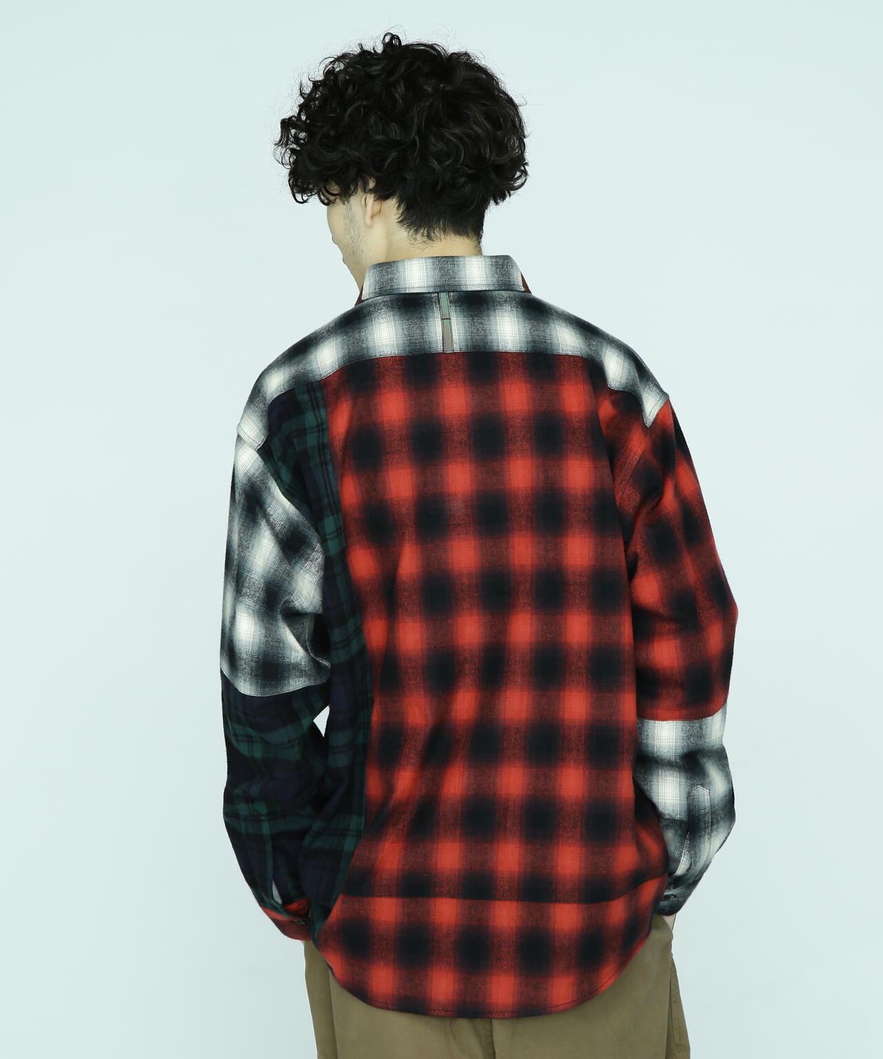 MANASTASH/マナスタッシュ/PATCHED FLANNEL SHIRT/フランネルシャツ