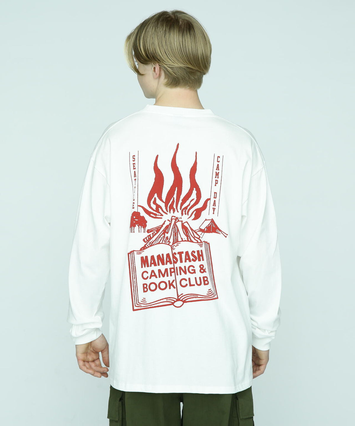 MANASTASH/マナスタッシュ/CiTee L/S TEE BOOK CLUB/ザブッククラブ
