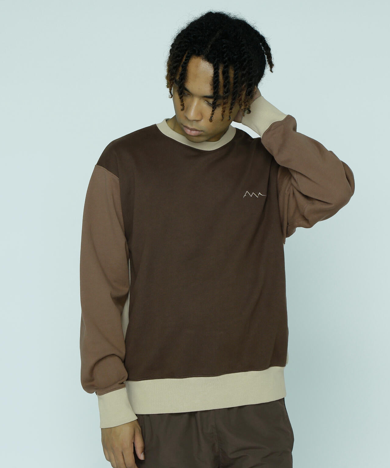 MANASTASH/マナスタッシュ/CRAZY COLOR CREWNECK SWEAT