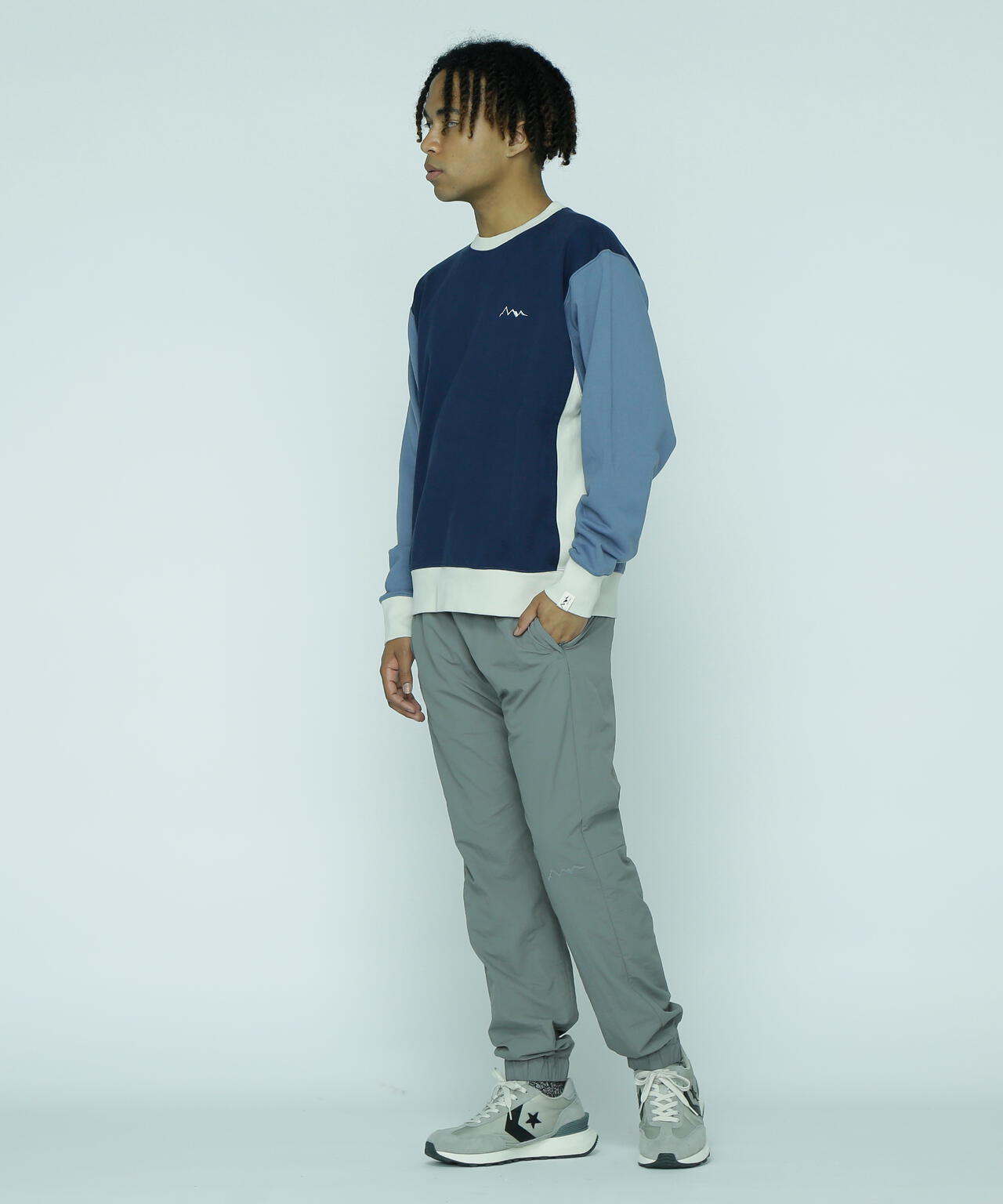 MANASTASH/マナスタッシュ/CRAZY COLOR CREWNECK SWEAT