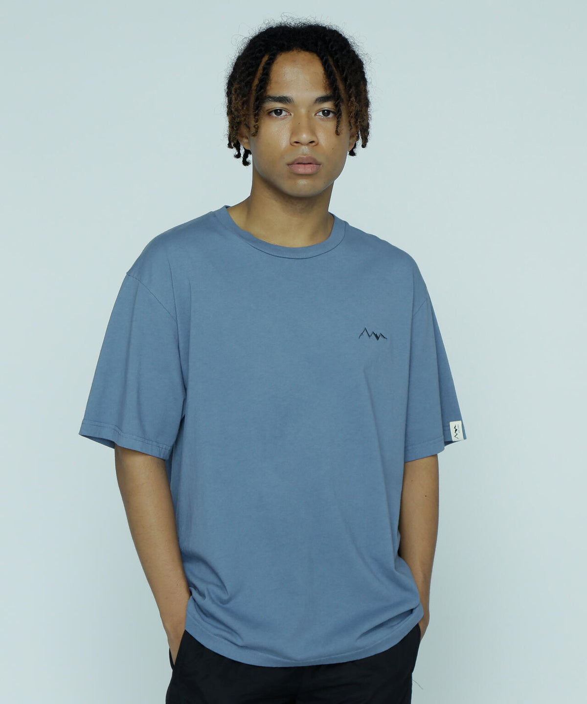 MANASTASH/マナスタッシュ/MOUNTAIN LOGO TEE/マウンテンロゴTシャツ