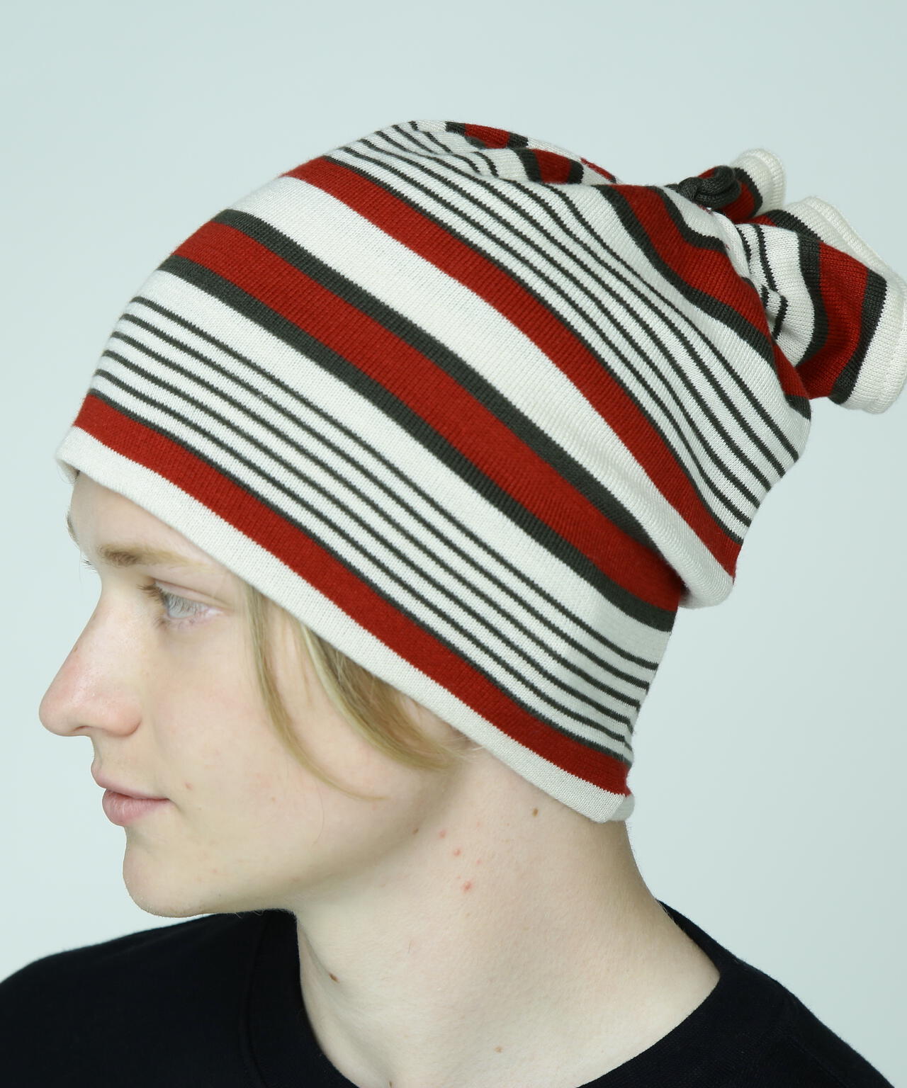 MANASTASH/マナスタッシュ/90'S STRIPE BEANIE/ストライプビーニー