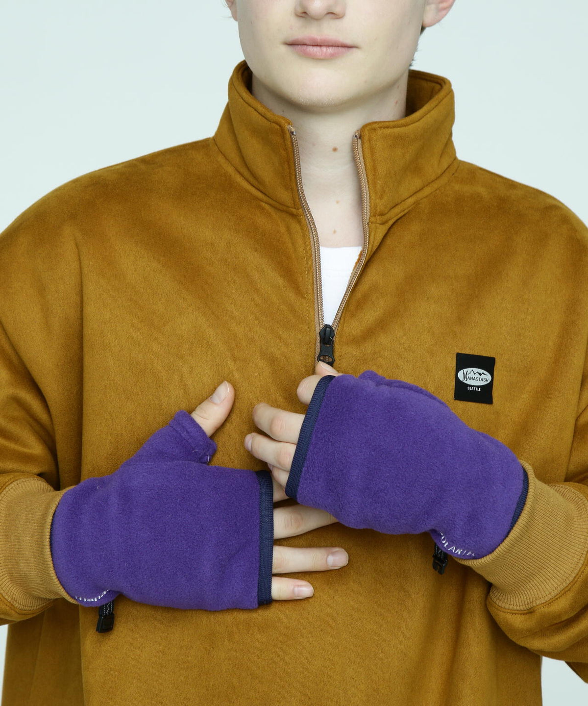 MANASTASH/マナスタッシュ/POLARTEC FINGERLESS GLOVE