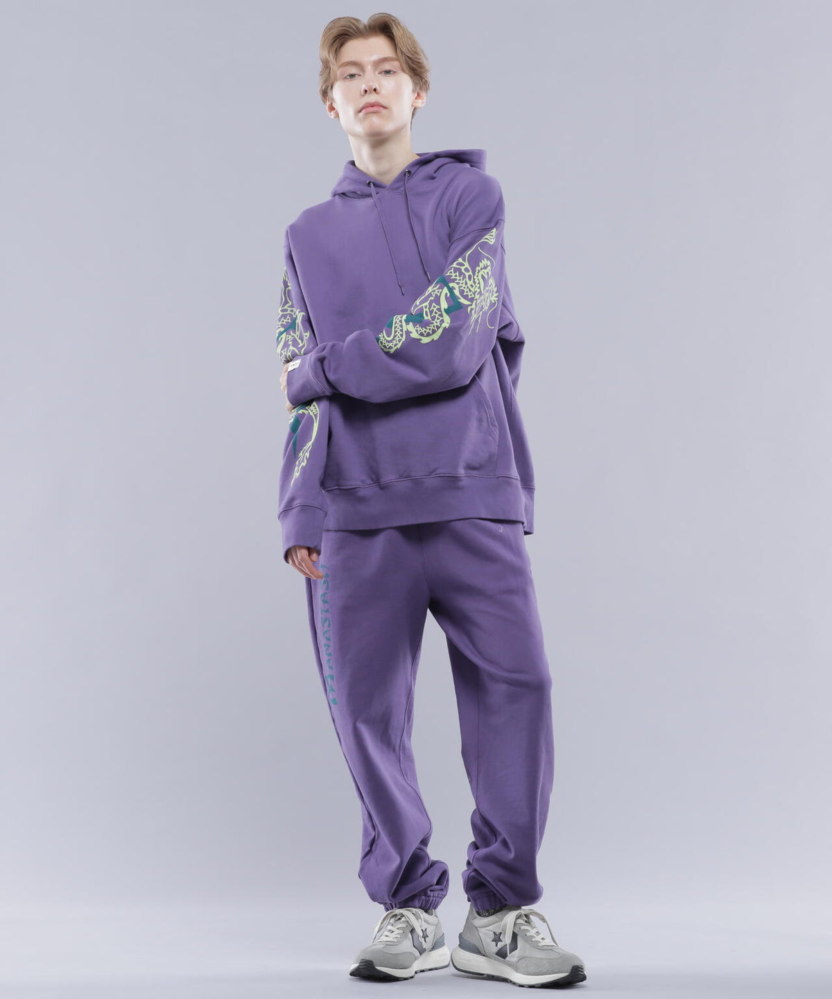MANASTASH/マナスタッシュ/DRAGON SWEATPANTS/ドラゴンスウェットパンツ