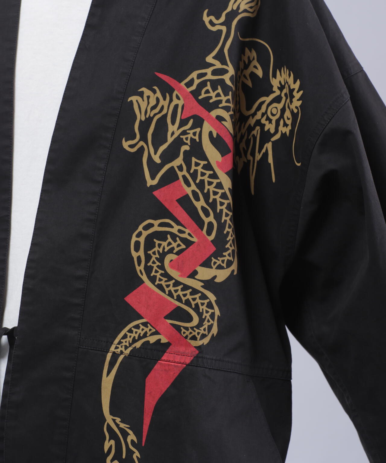 MANASTASH/マナスタッシュ/DRAGON HANTEN SHIRT/ドラゴンはんてんシャツ