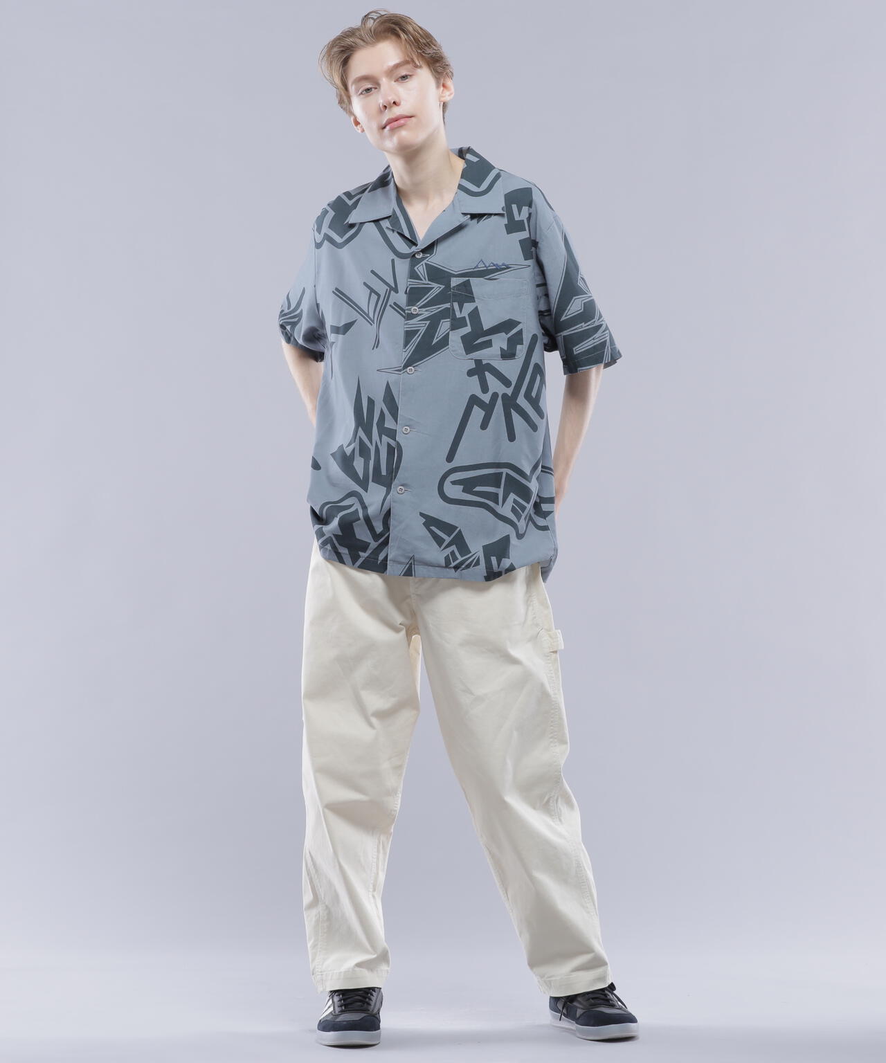 MANASTASH/マナスタッシュ/KATAKANA MANALOHA SHIRT