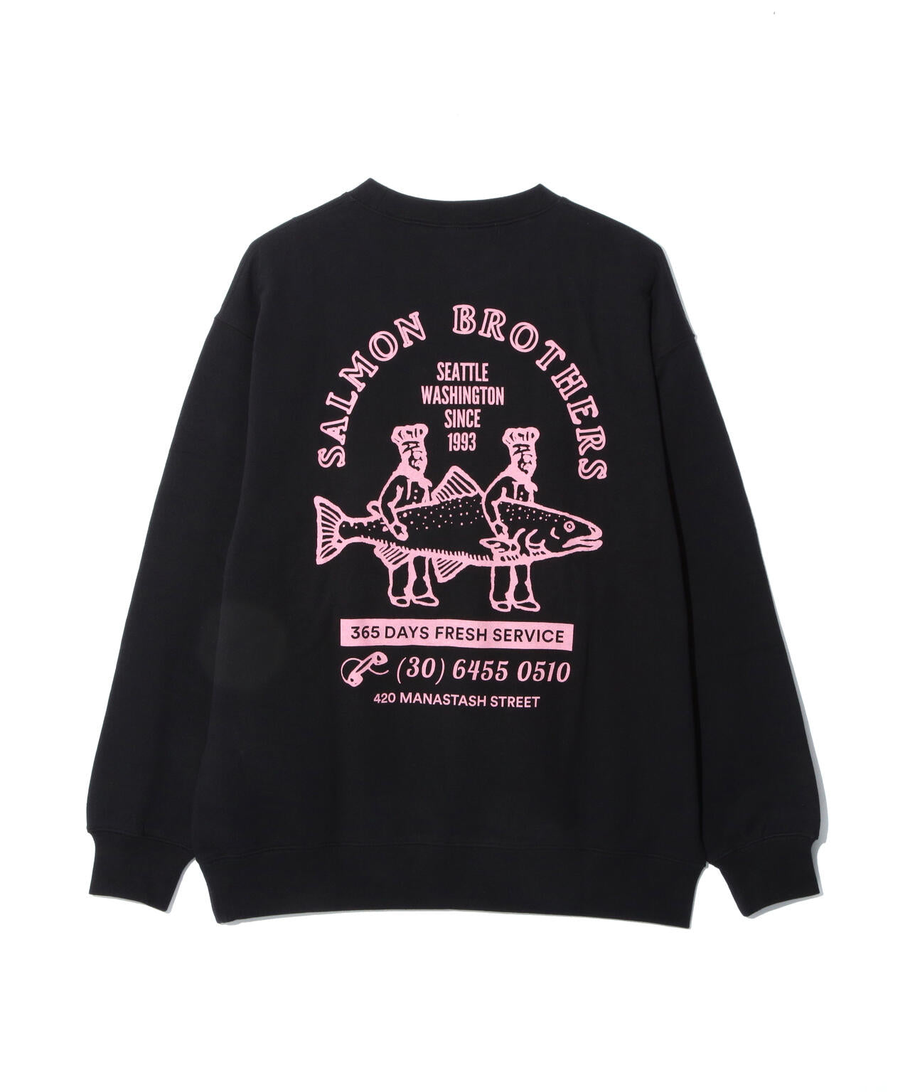 MANASTASH/マナスタッシュ/CiTee SWEAT SALMON/スウェット サーモン