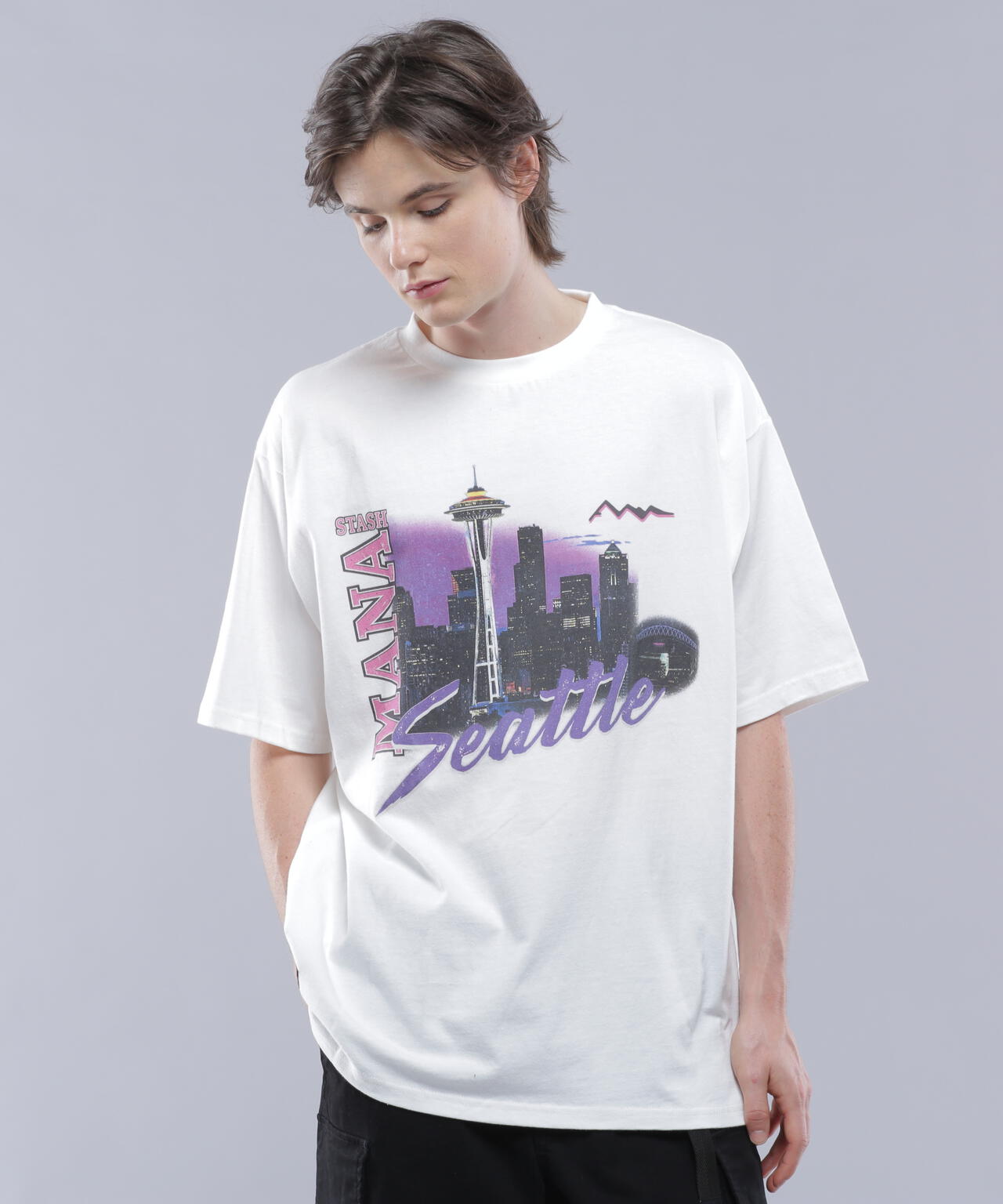MANASTASH/マナスタッシュ/RE:CTN TEE HAPPY HOUR