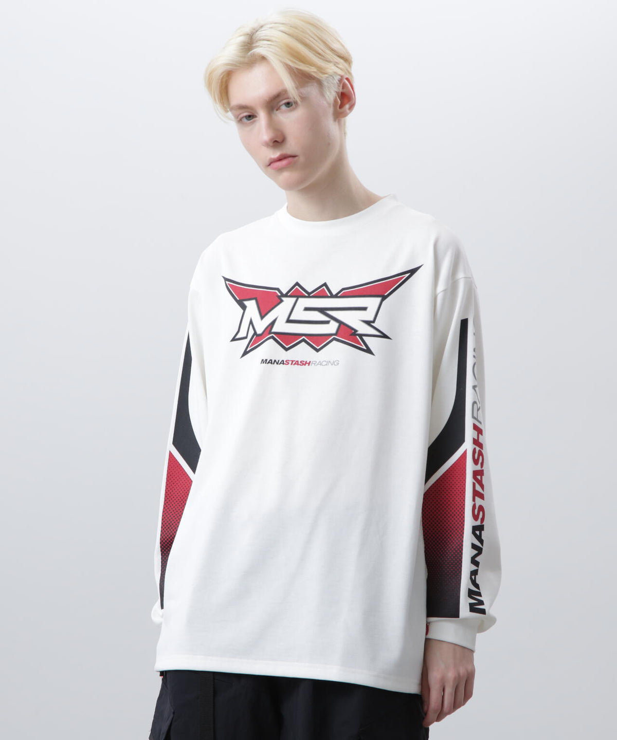 MANASTASH/マナスタッシュ/RE:POLY L/S TEE MSR