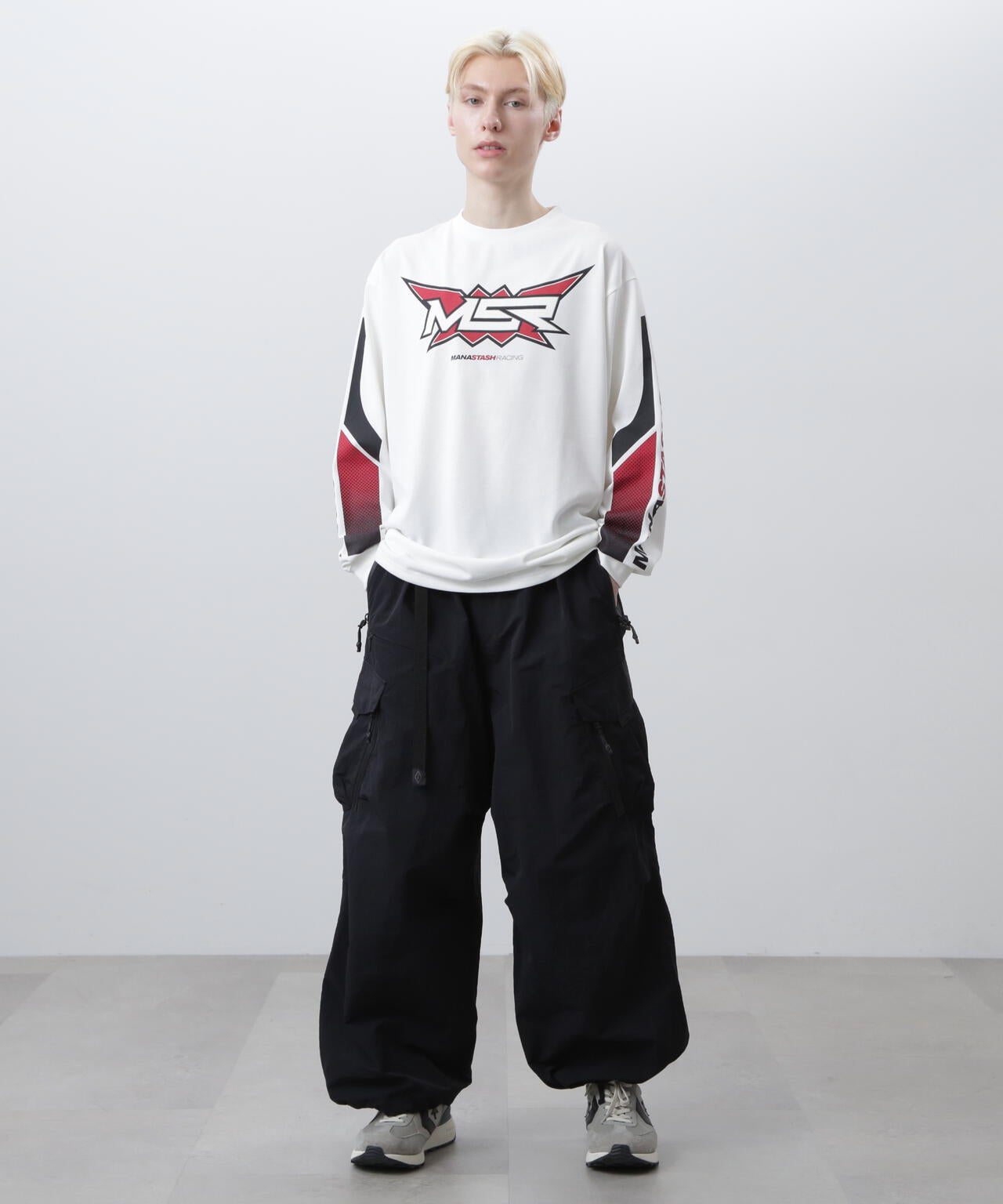 MANASTASH/マナスタッシュ/RE:POLY L/S TEE MSR