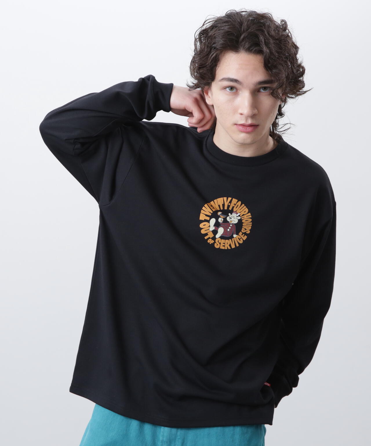 MANASTASH/マナスタッシュ/RE:POLY L/S TEE 24HRS