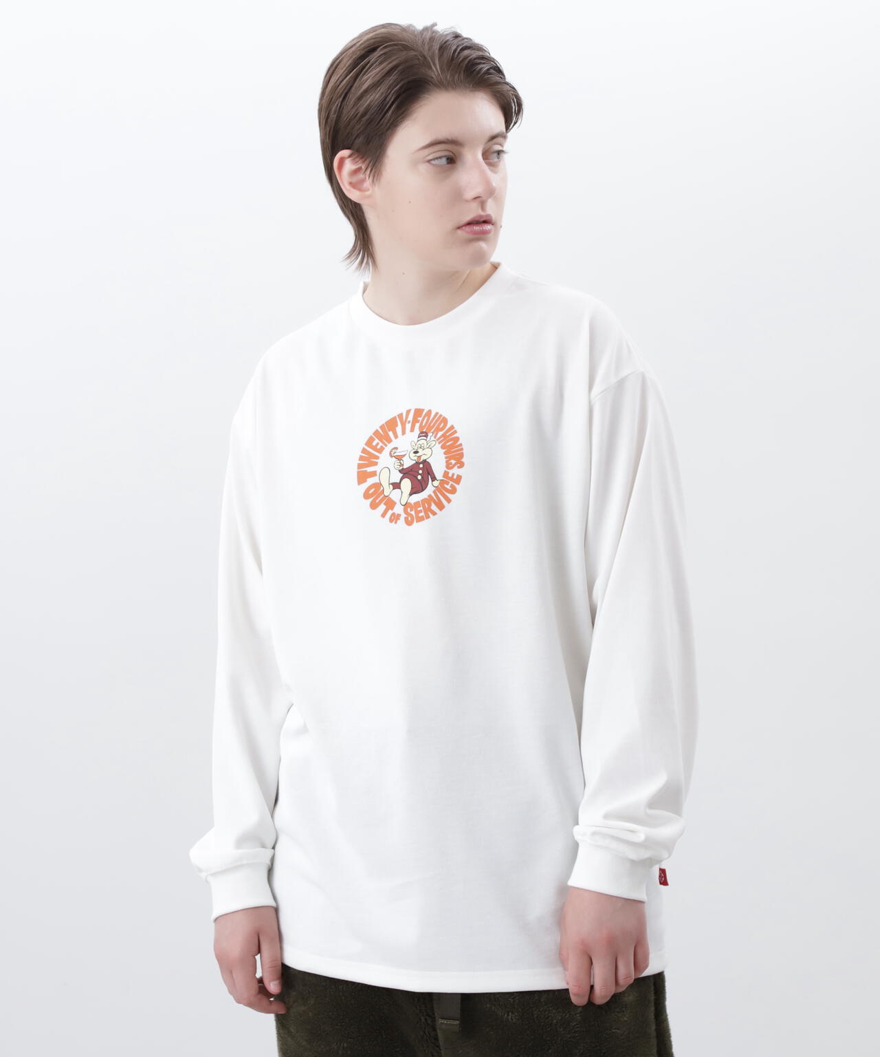 MANASTASH/マナスタッシュ/RE:POLY L/S TEE 24HRS