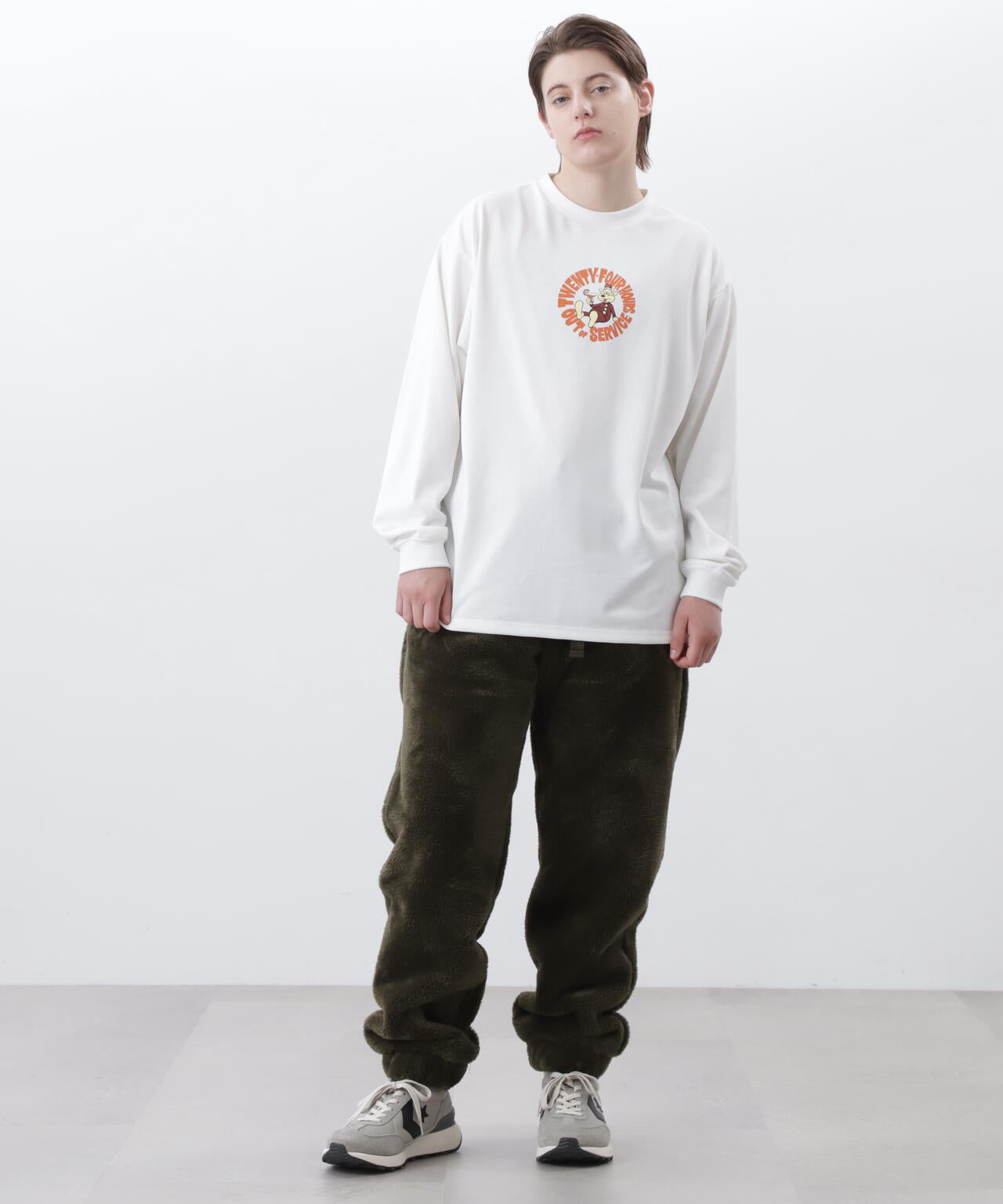MANASTASH/マナスタッシュ/RE:POLY L/S TEE 24HRS
