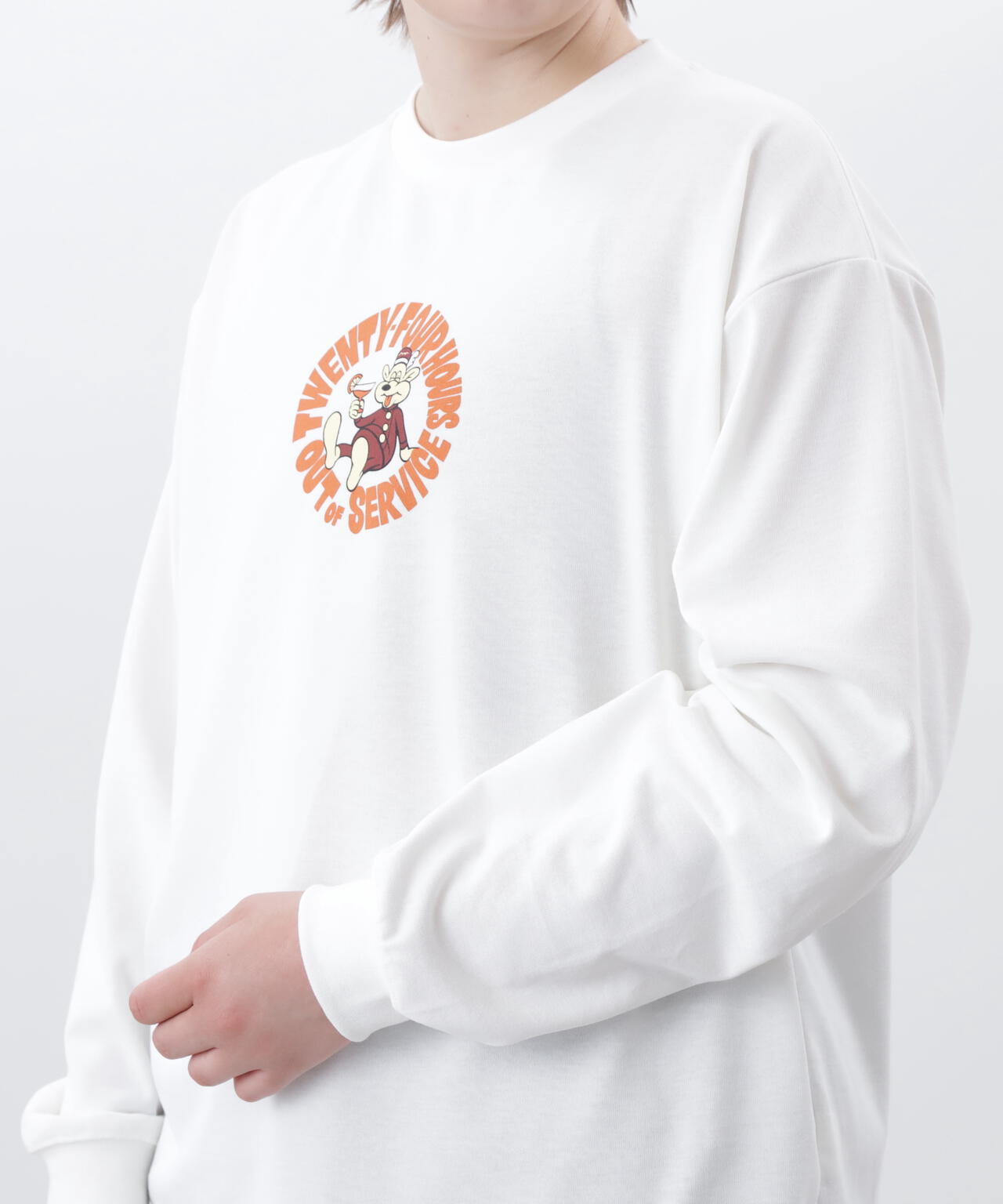MANASTASH/マナスタッシュ/RE:POLY L/S TEE 24HRS